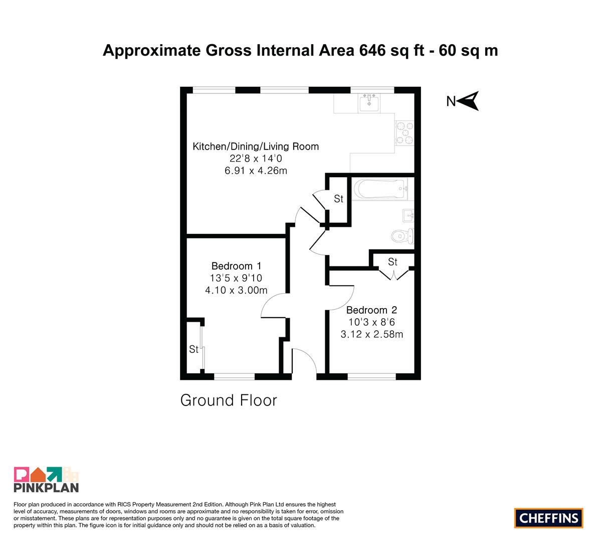 5, North Lodge Park, Milton floorplan