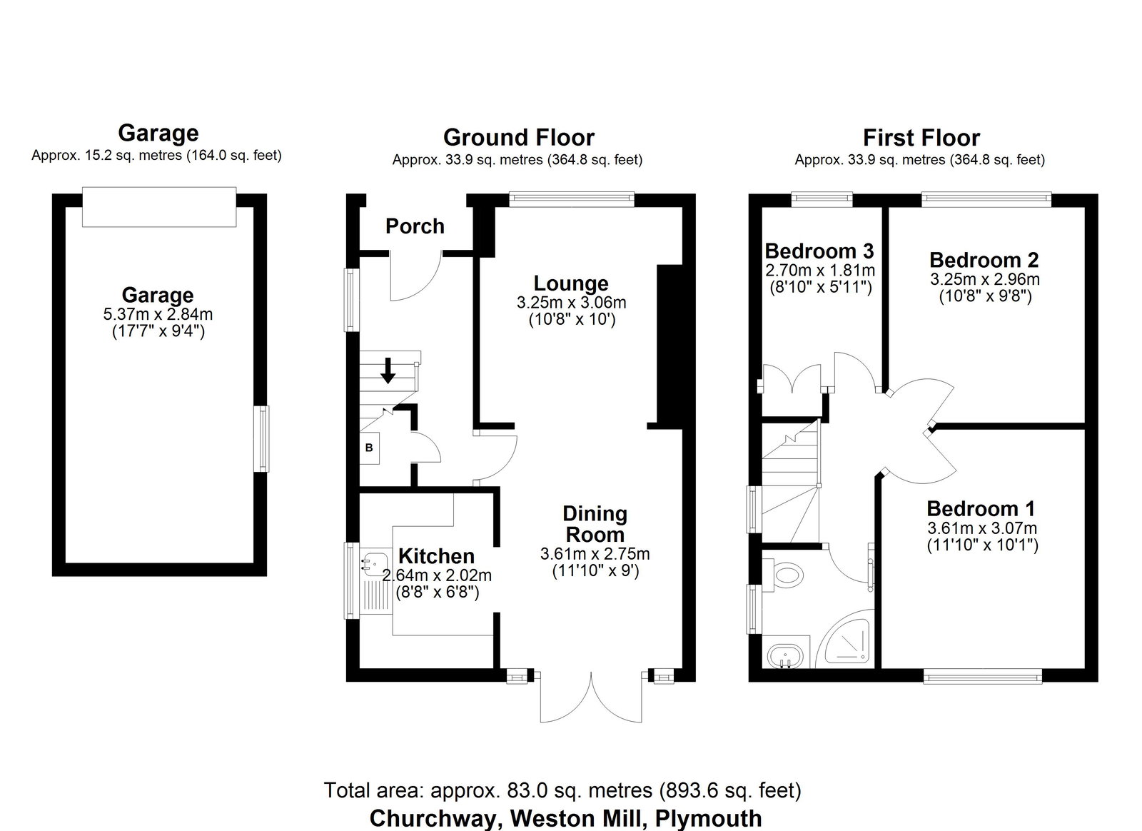 200, Churchway, Plymouth floorplan