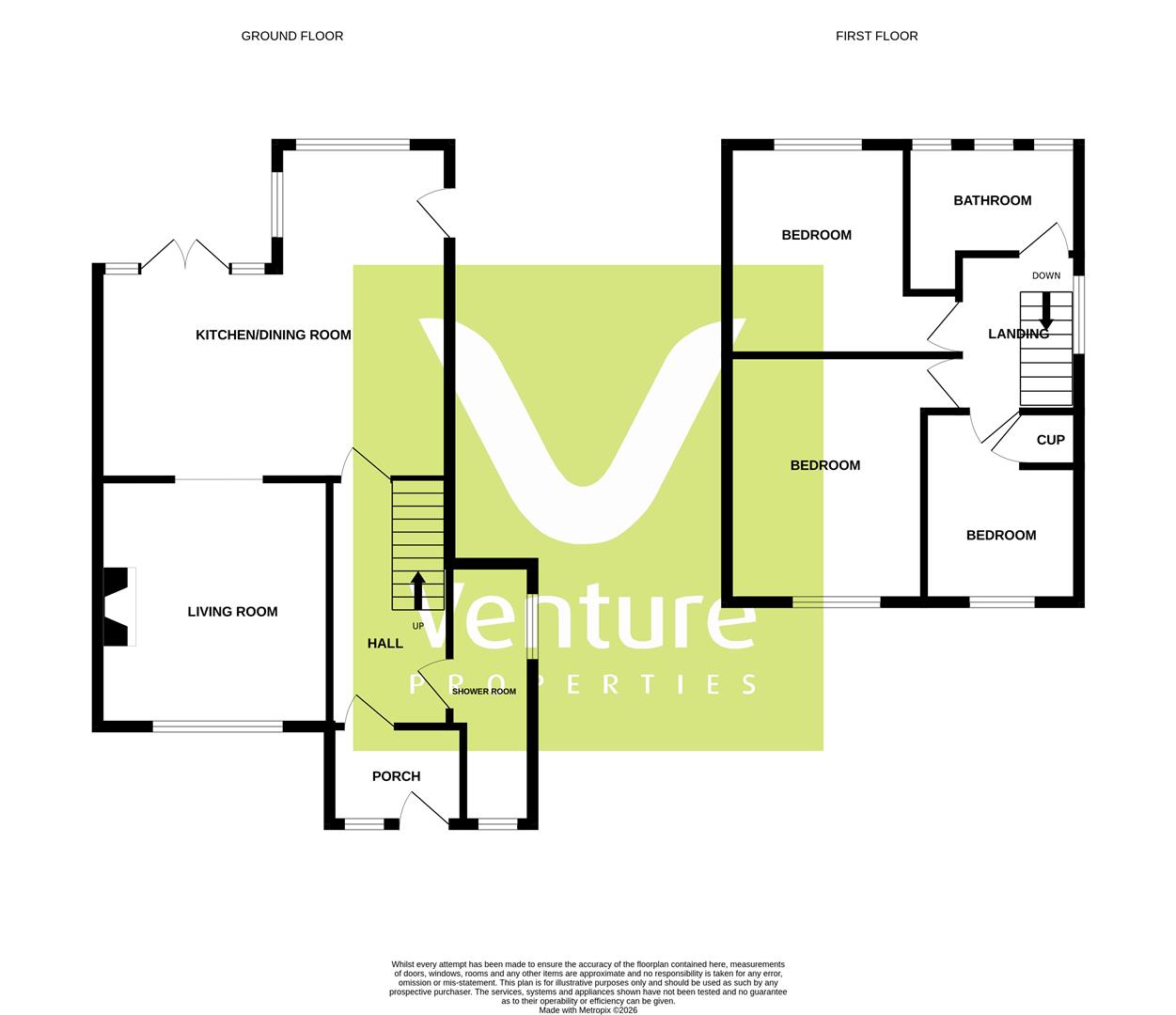 6, The Meadows, West Rainton floorplan