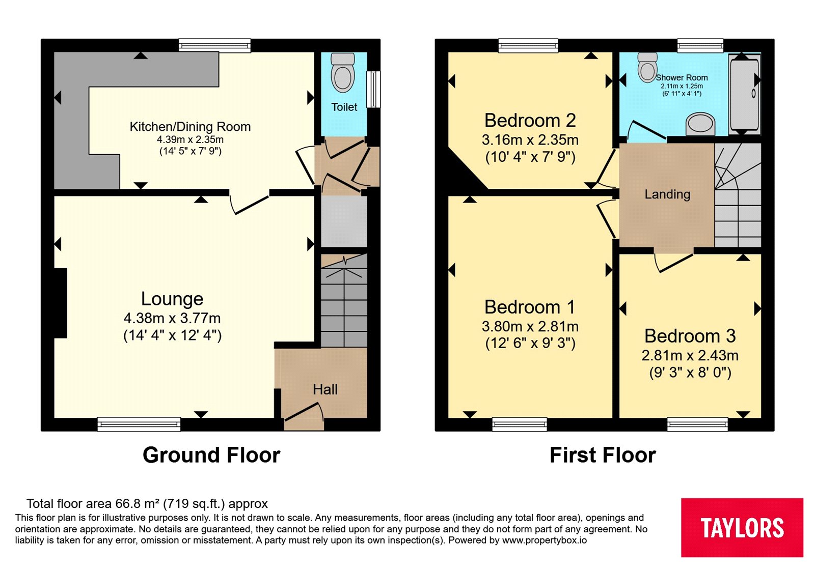 199, Hillside Road, Bristol floorplan