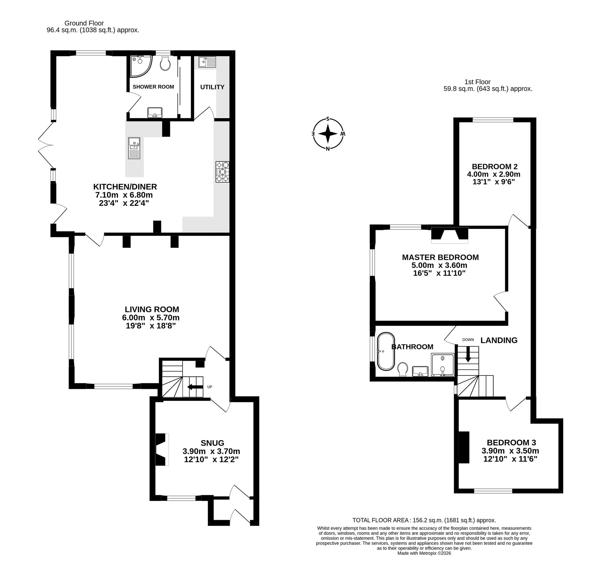 Rode Street Cottage Rode Street, Tarporley floorplan