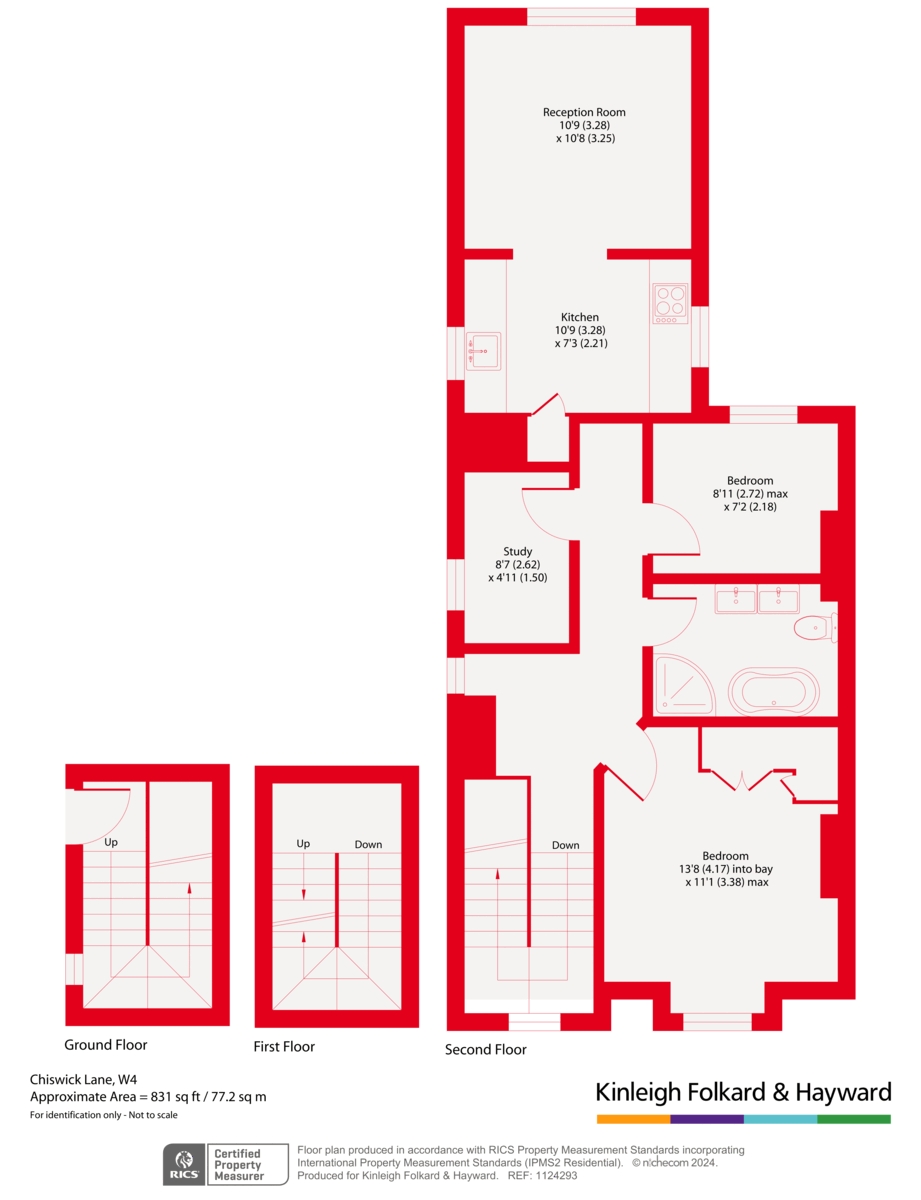 33a, Chiswick Lane, London floorplan