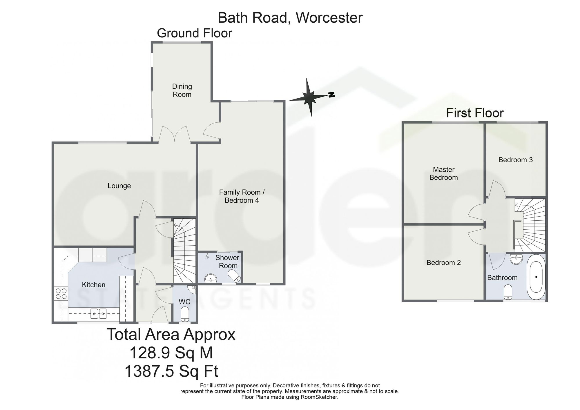 366 Bath Road, Worcester floorplan