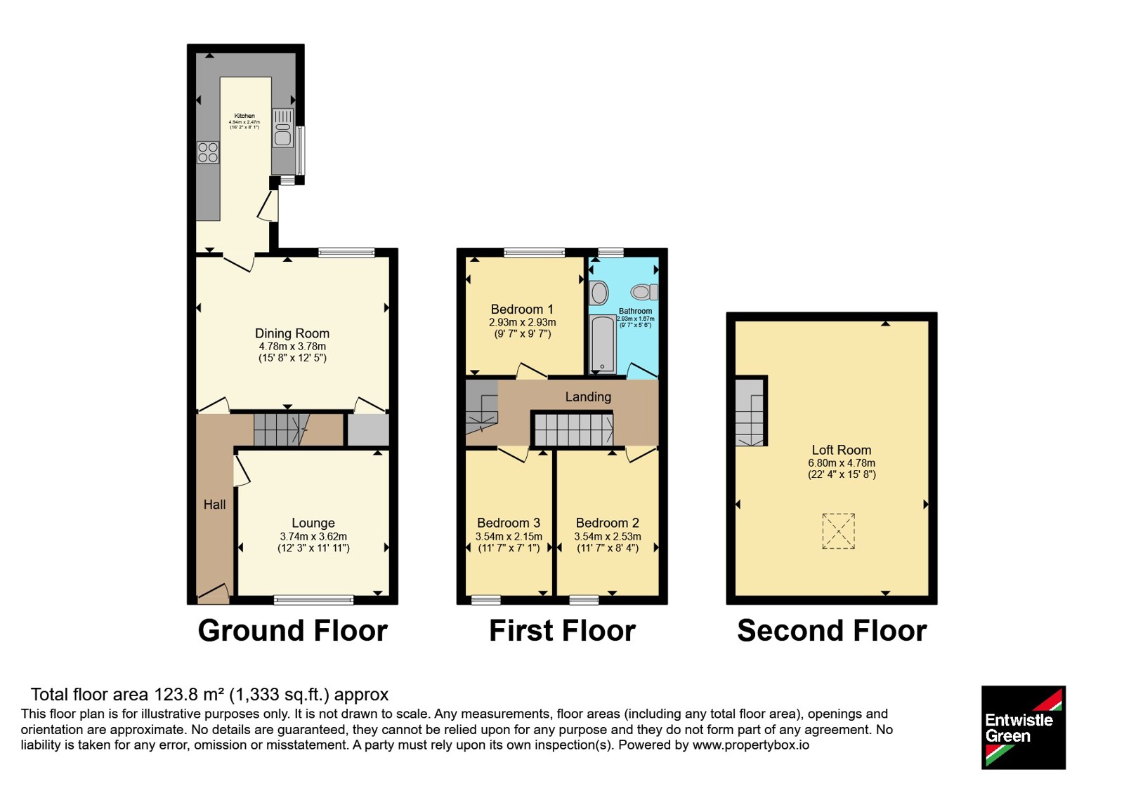 39, Hendon Road, Lancashire floorplan