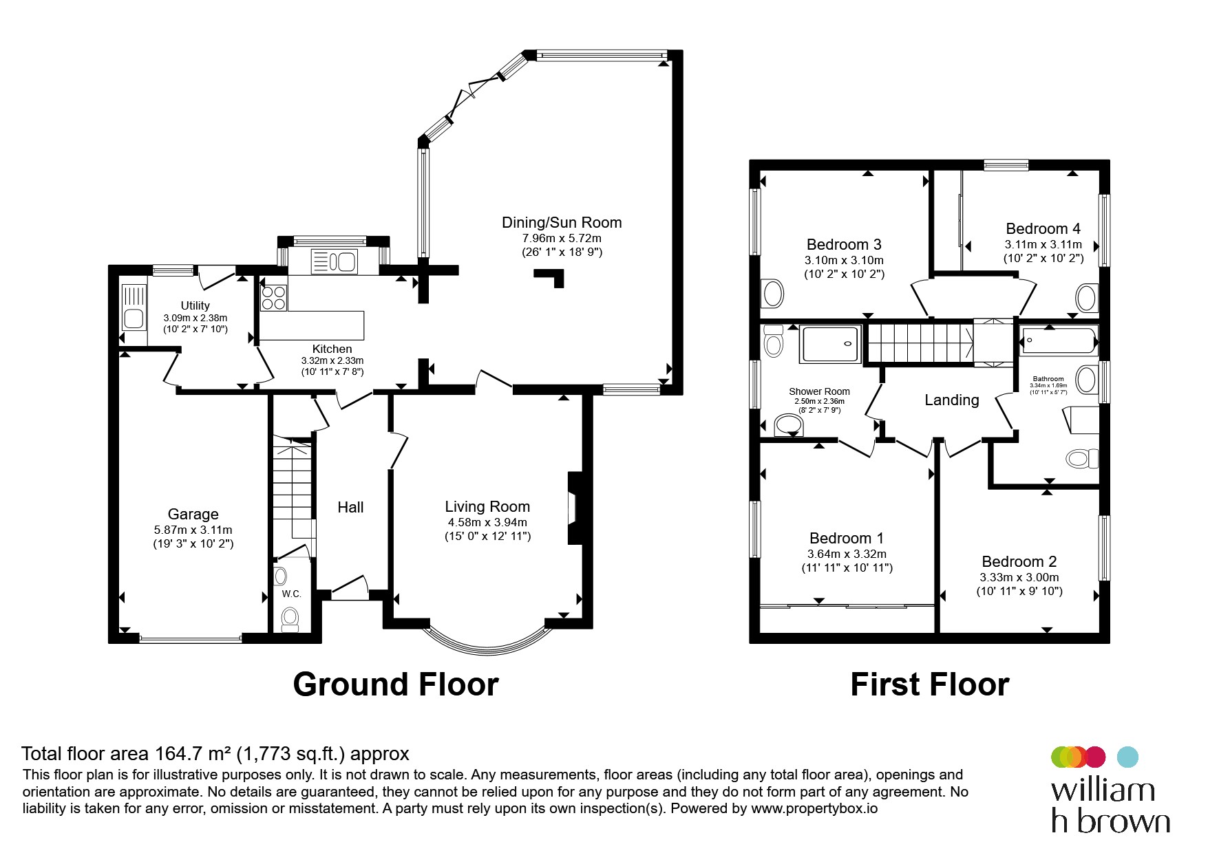 16, Windsor Drive, Spalding floorplan