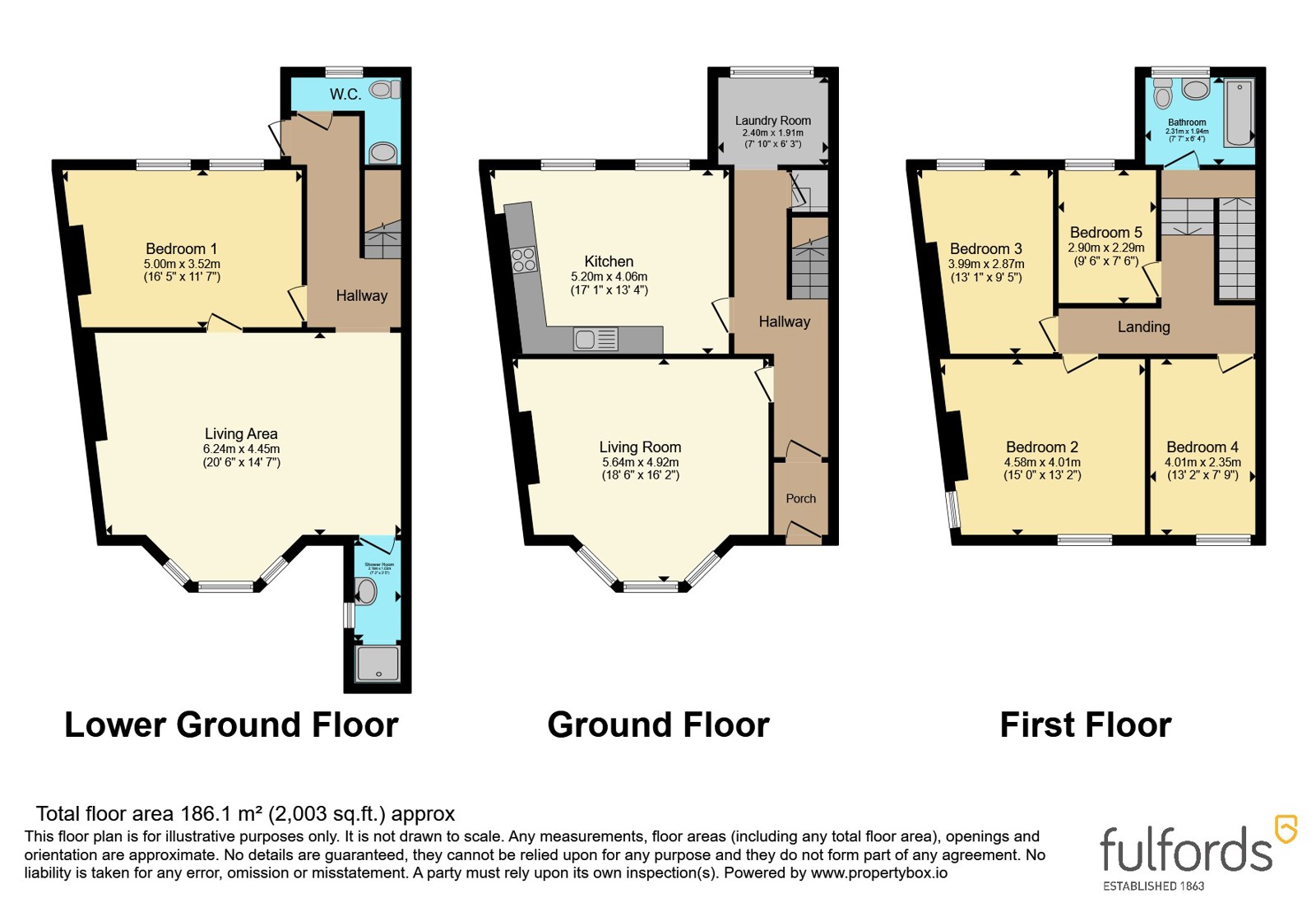 55,, Houndiscombe Road, Devon floorplan