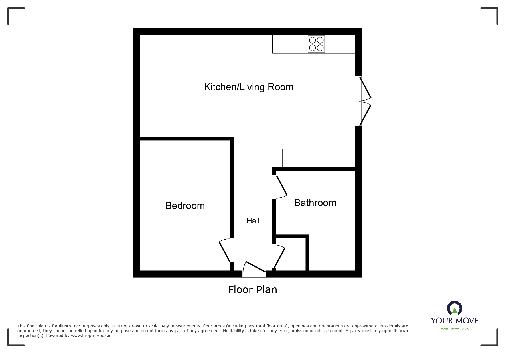 159, Princess Street, Staffordshire floorplan