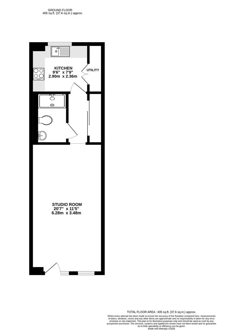 23 Hampstead House, 2 Spring Promenade, West Drayton floorplan