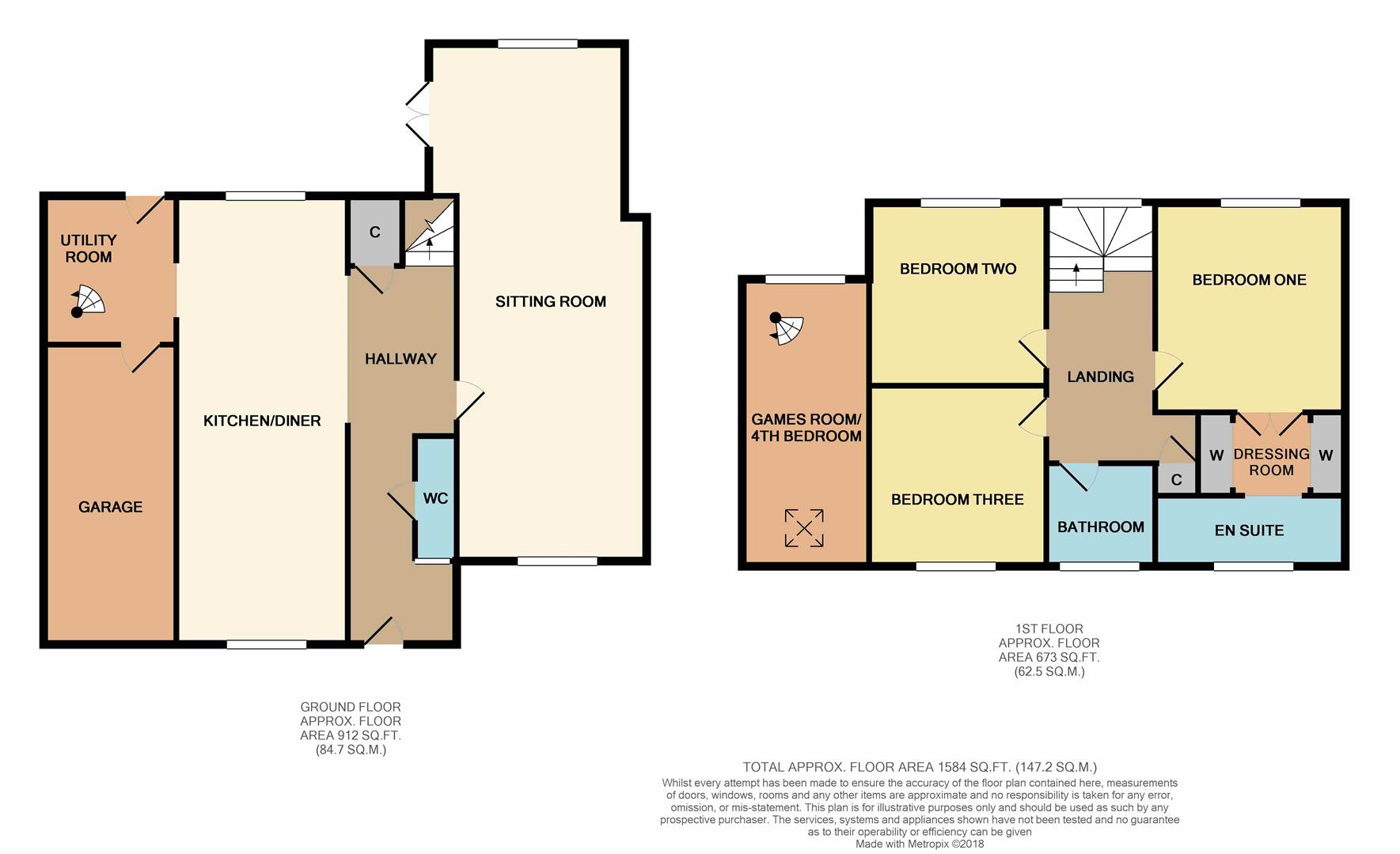 3 Bedrooms Detached house for sale in Lea Close, Broughton Astley, Leicester LE9