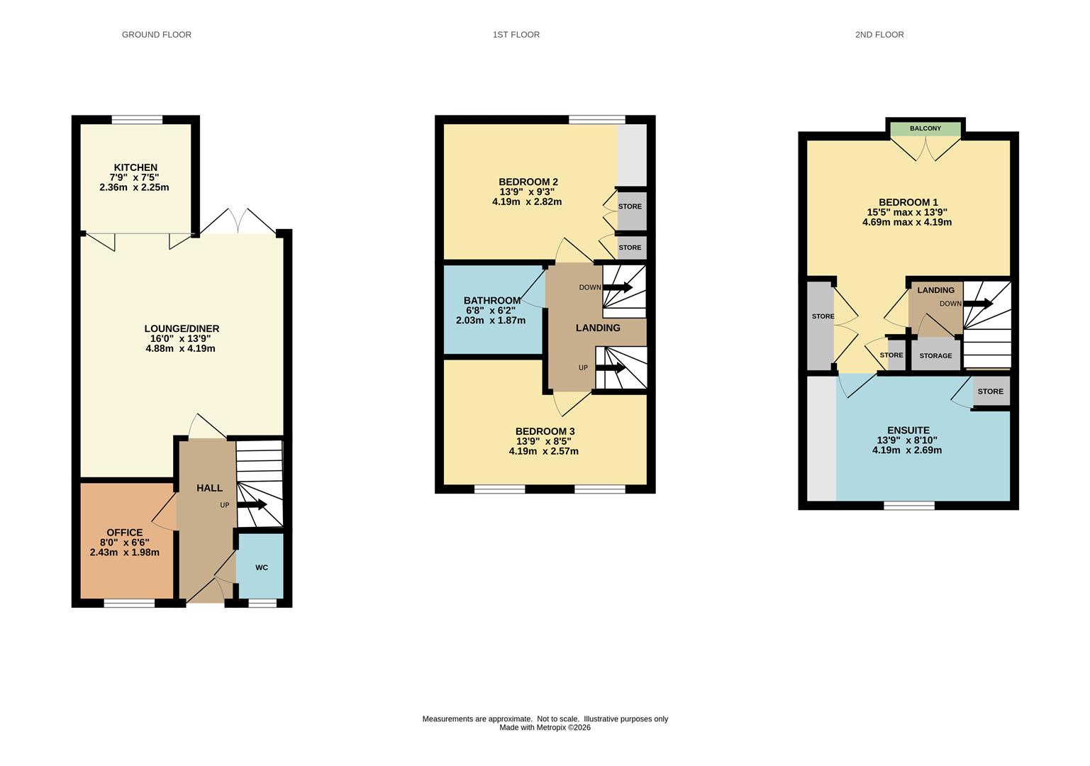17, Arderne Place, Alderley Edge floorplan