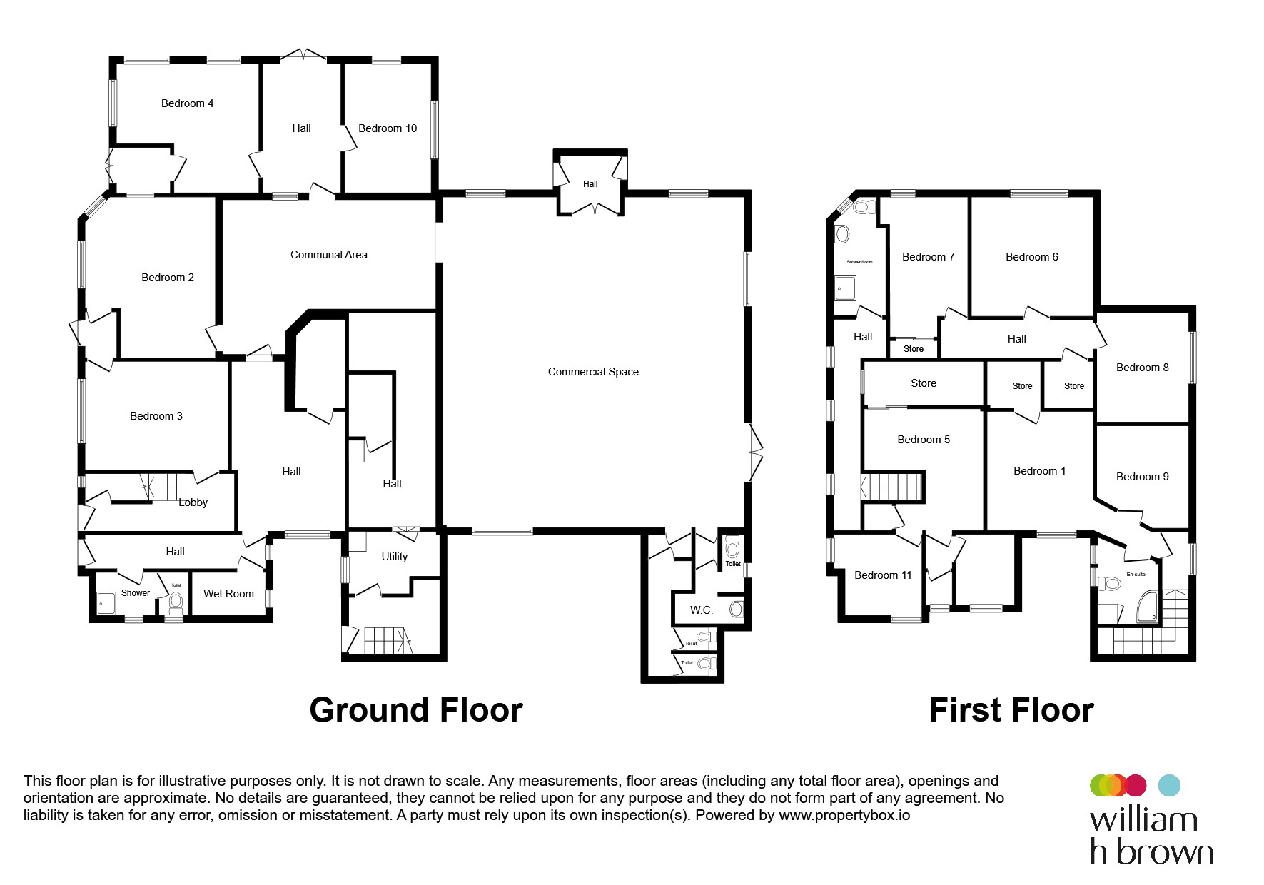 The Hive, South Beach Parade, Great Yarmouth floorplan