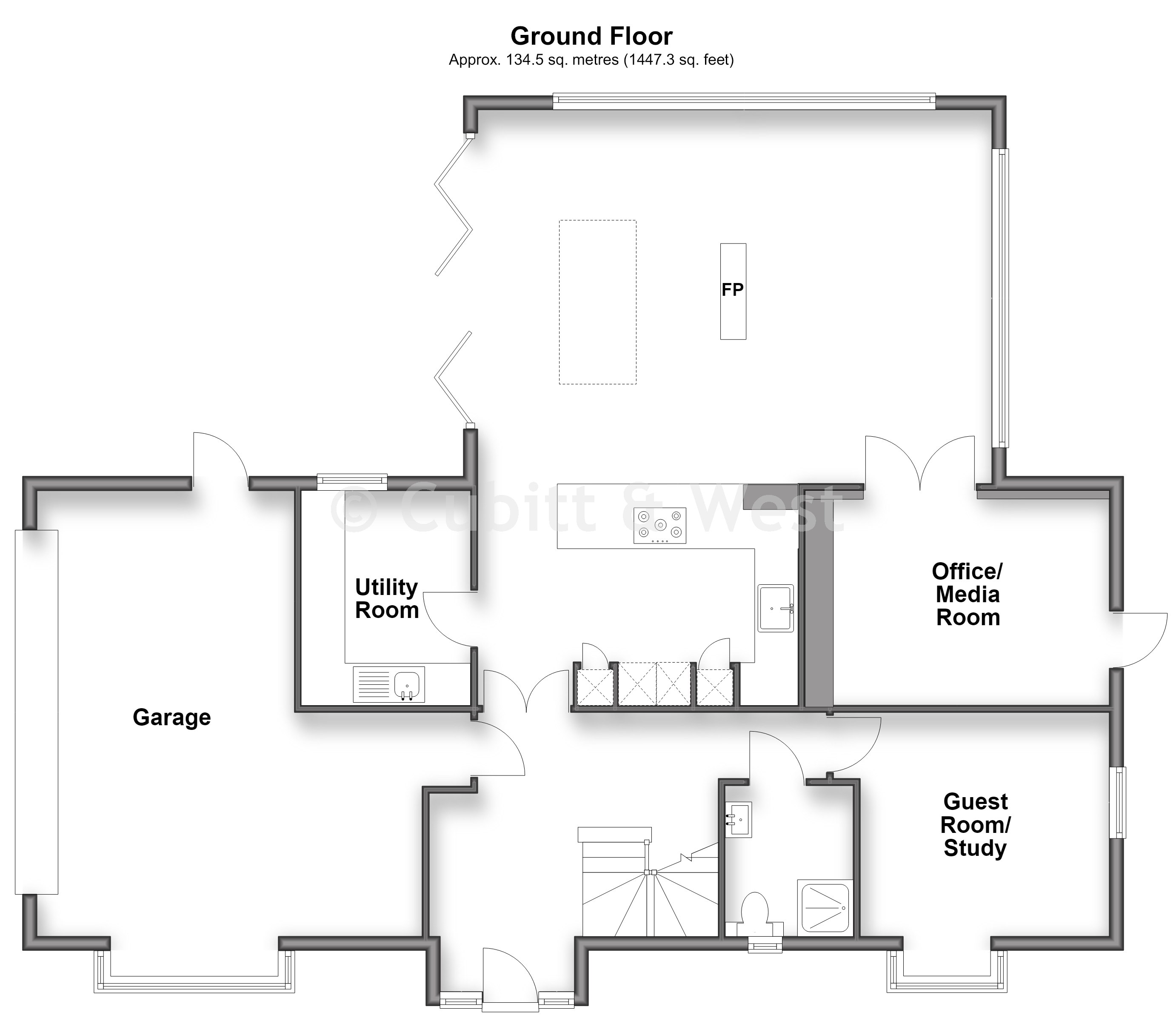 Plot A, Coppice Hill, Pulborough floorplan