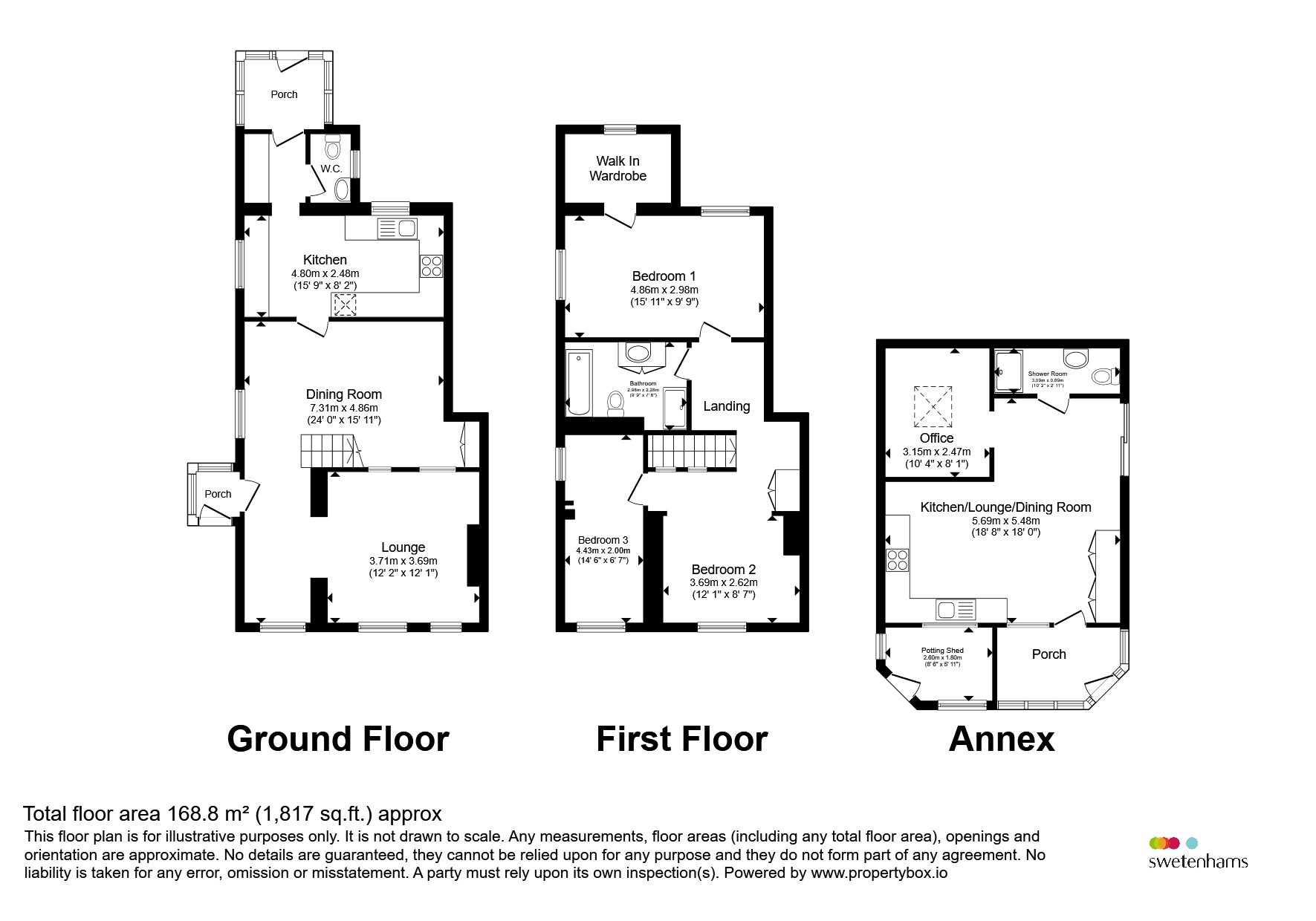 Kelsall Road, Chester floorplan