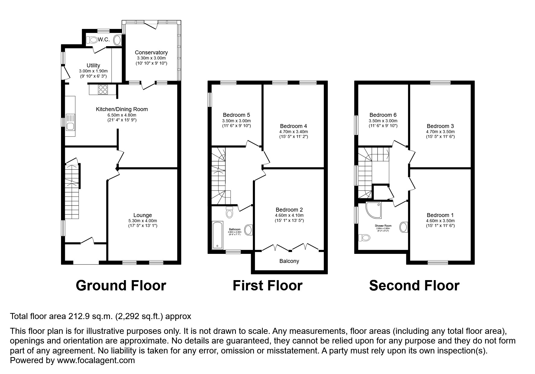 Connaught Road, Folkestone CT20, 6 bedroom terraced house for sale