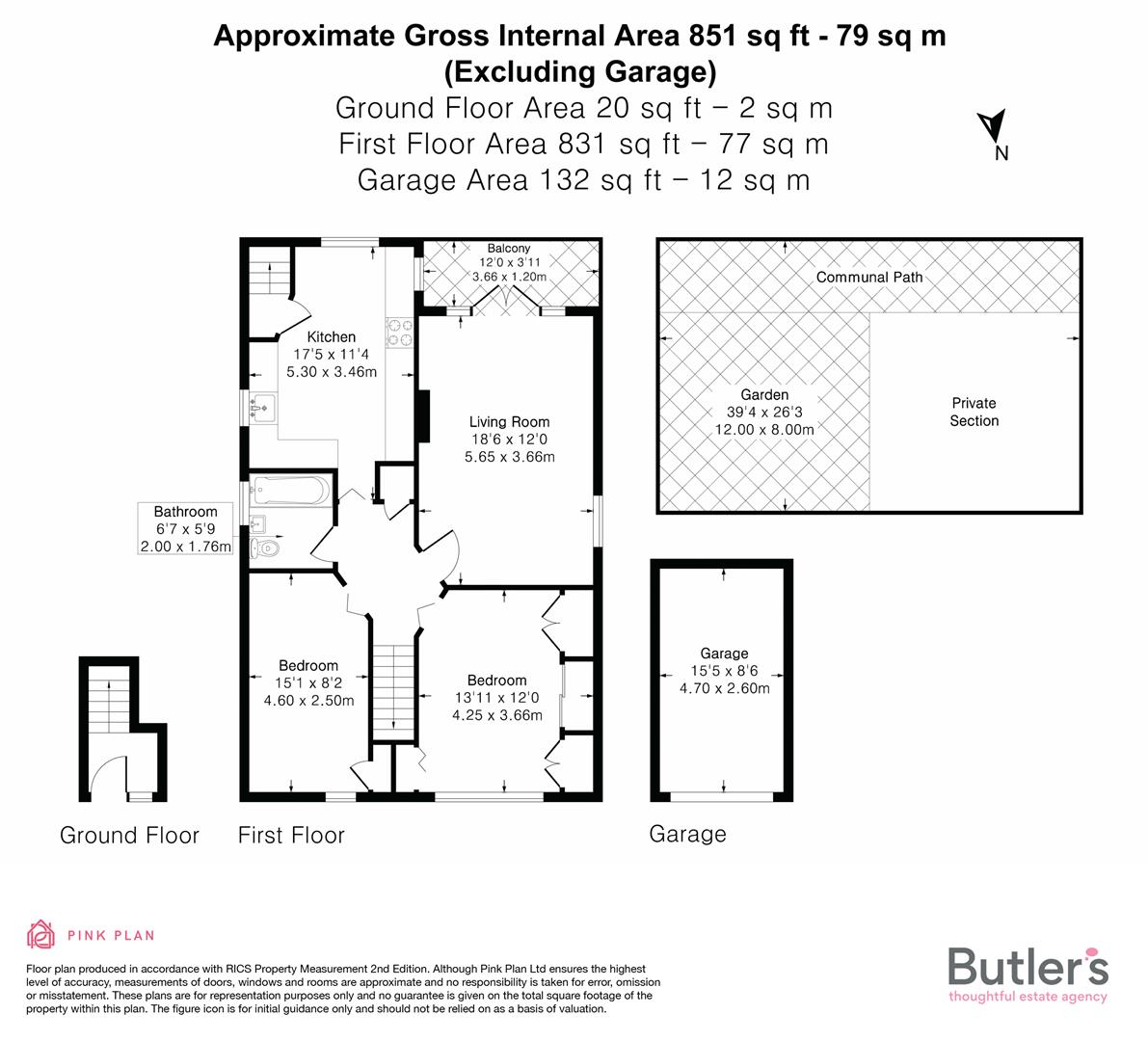 32, All Saints Road, Sutton floorplan