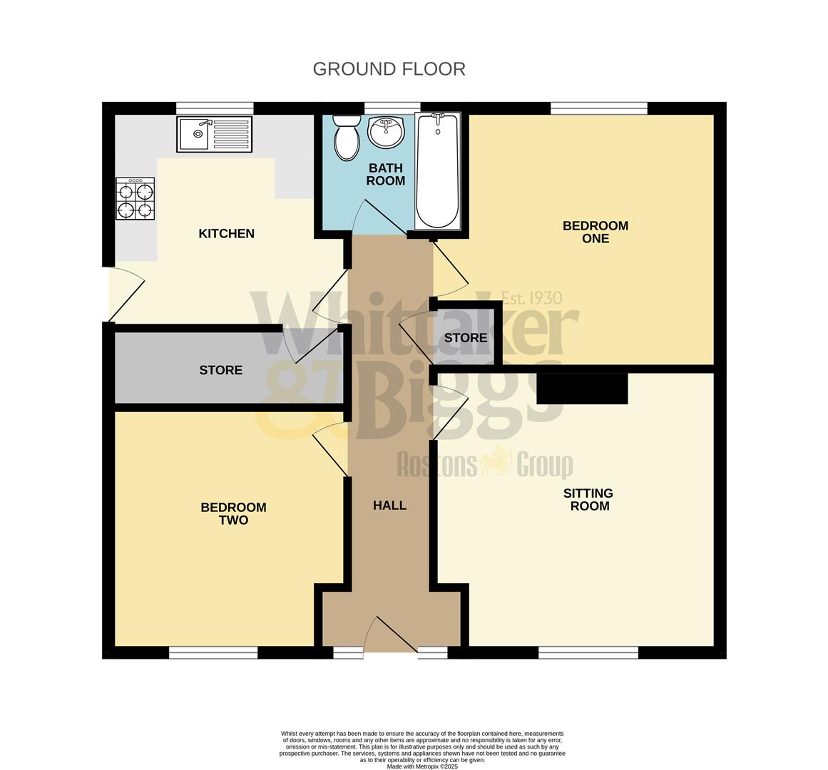 62, Prince Charles Avenue, Leek floorplan