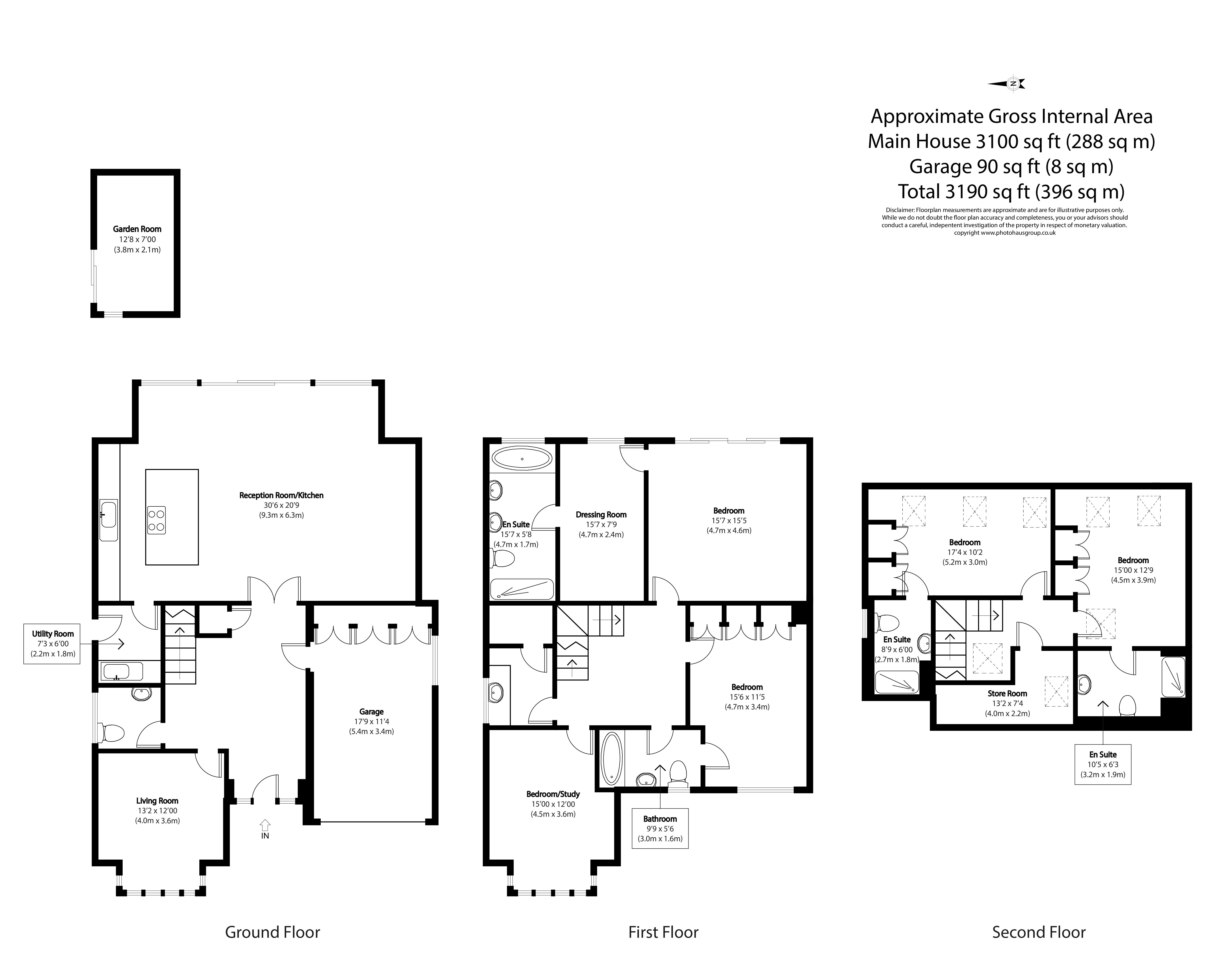 5, Crescent Road, Hertfordshire floorplan