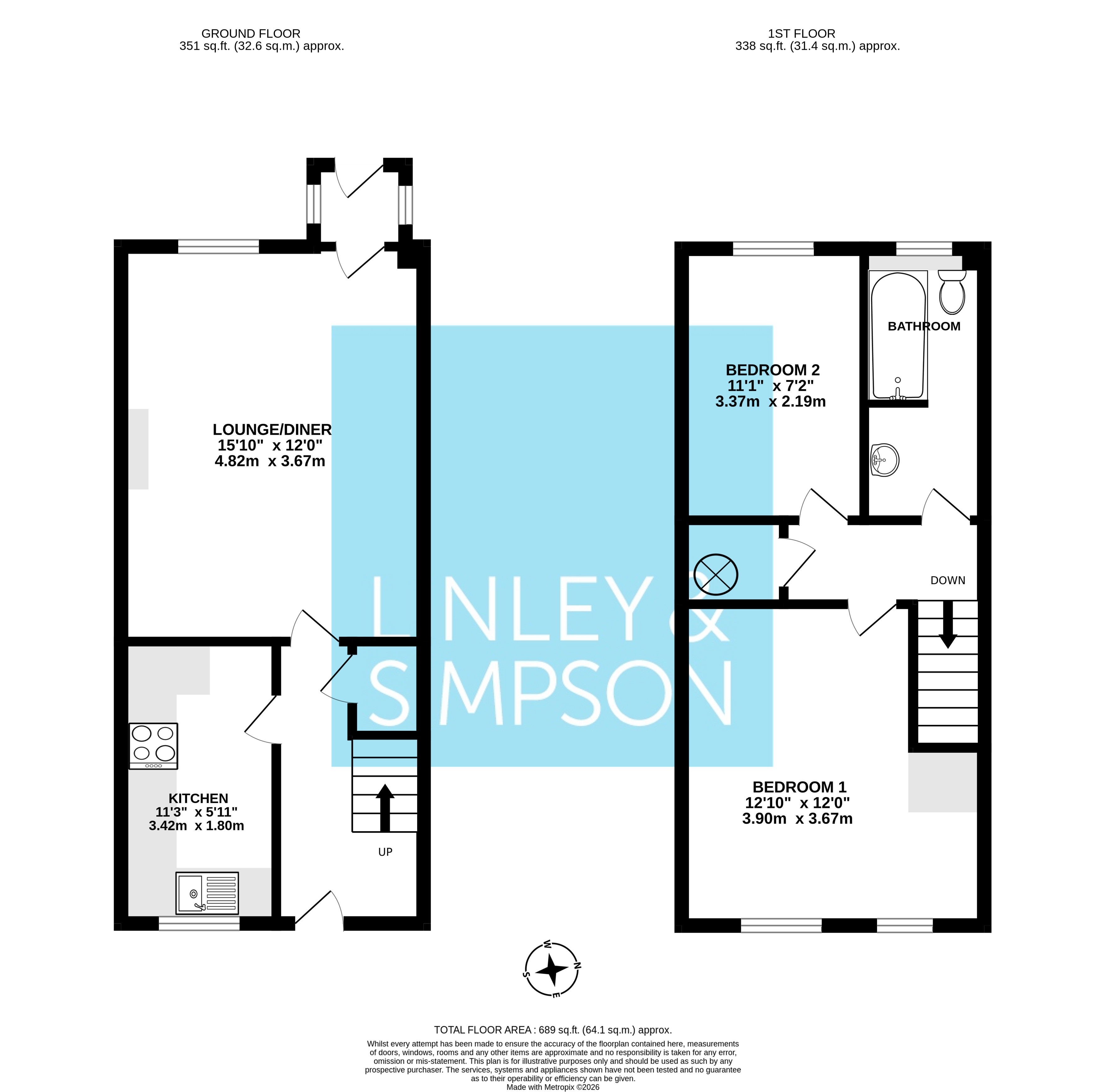 4, Daysfoot Court, York floorplan