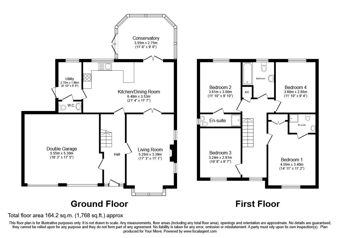 4 Willowdene,, St. Martins Road, Oswestry floorplan