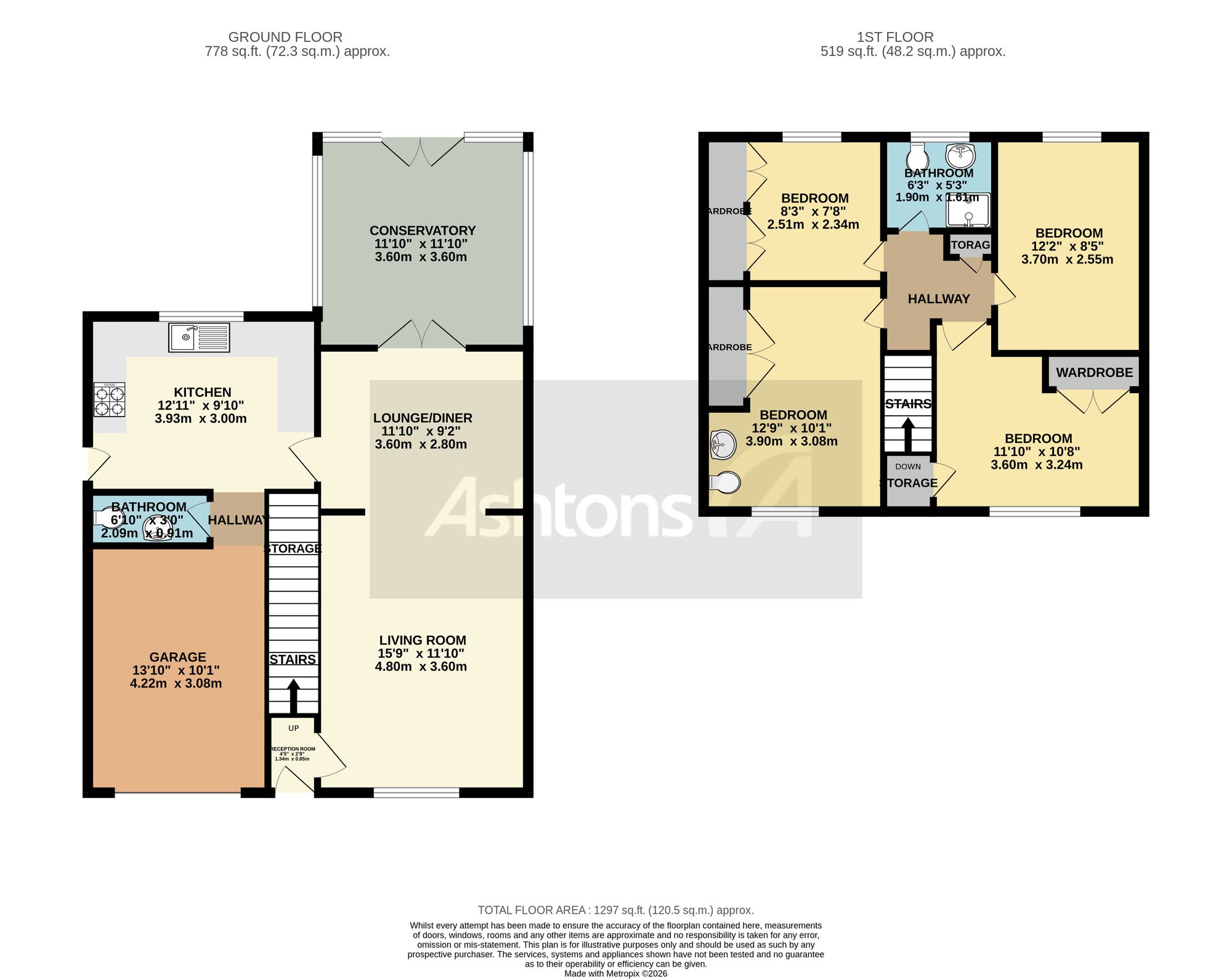 4 Little Gate, Bolton floorplan