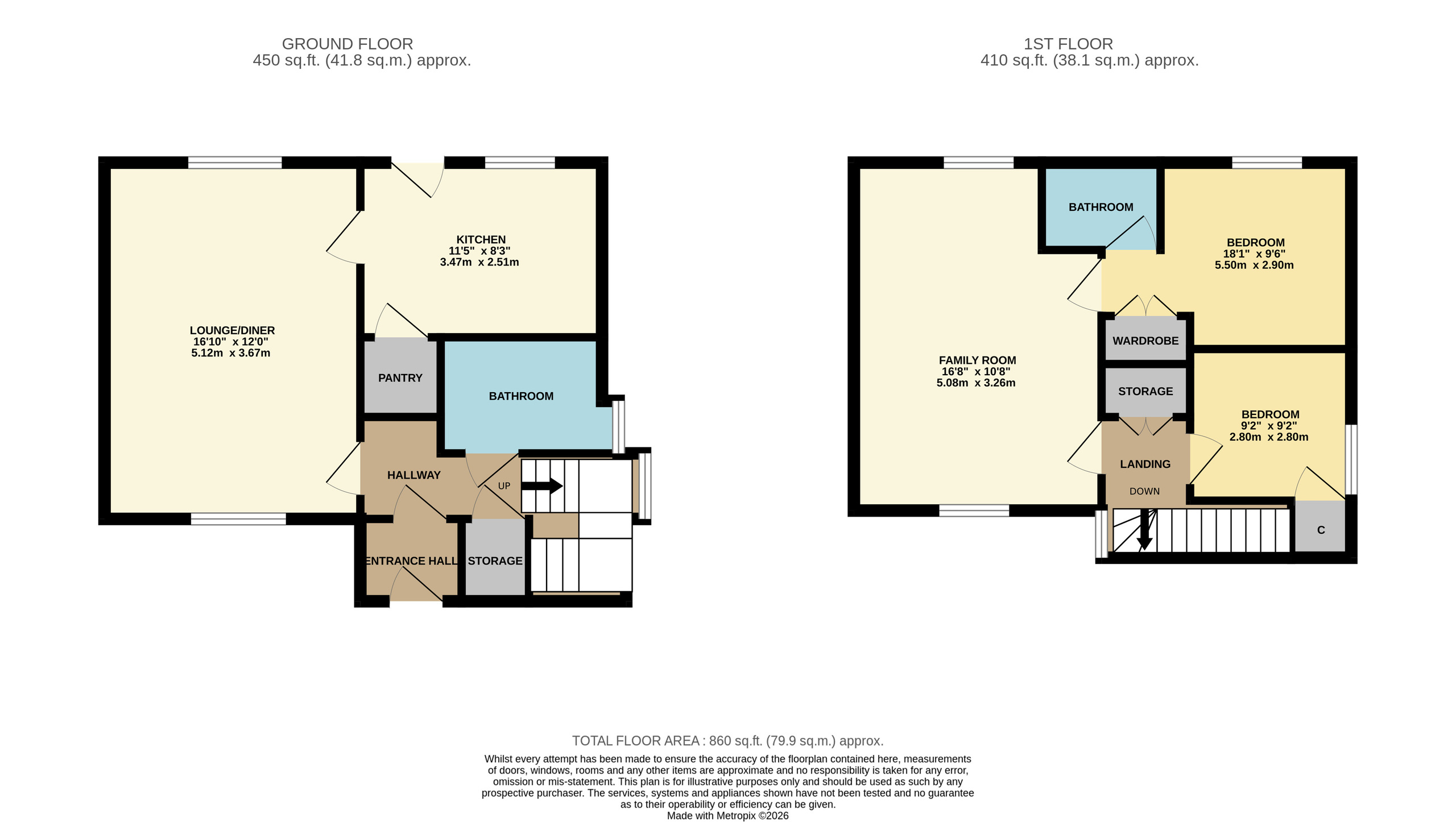 8 Brimmond Place, Aberdeen floorplan