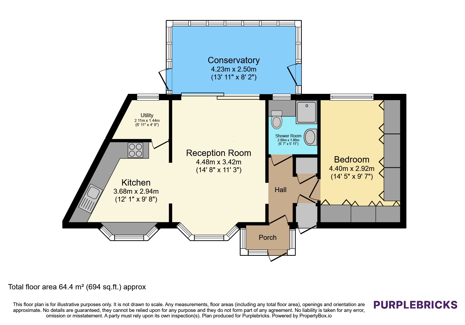 45, Moremead, Waltham Abbey floorplan