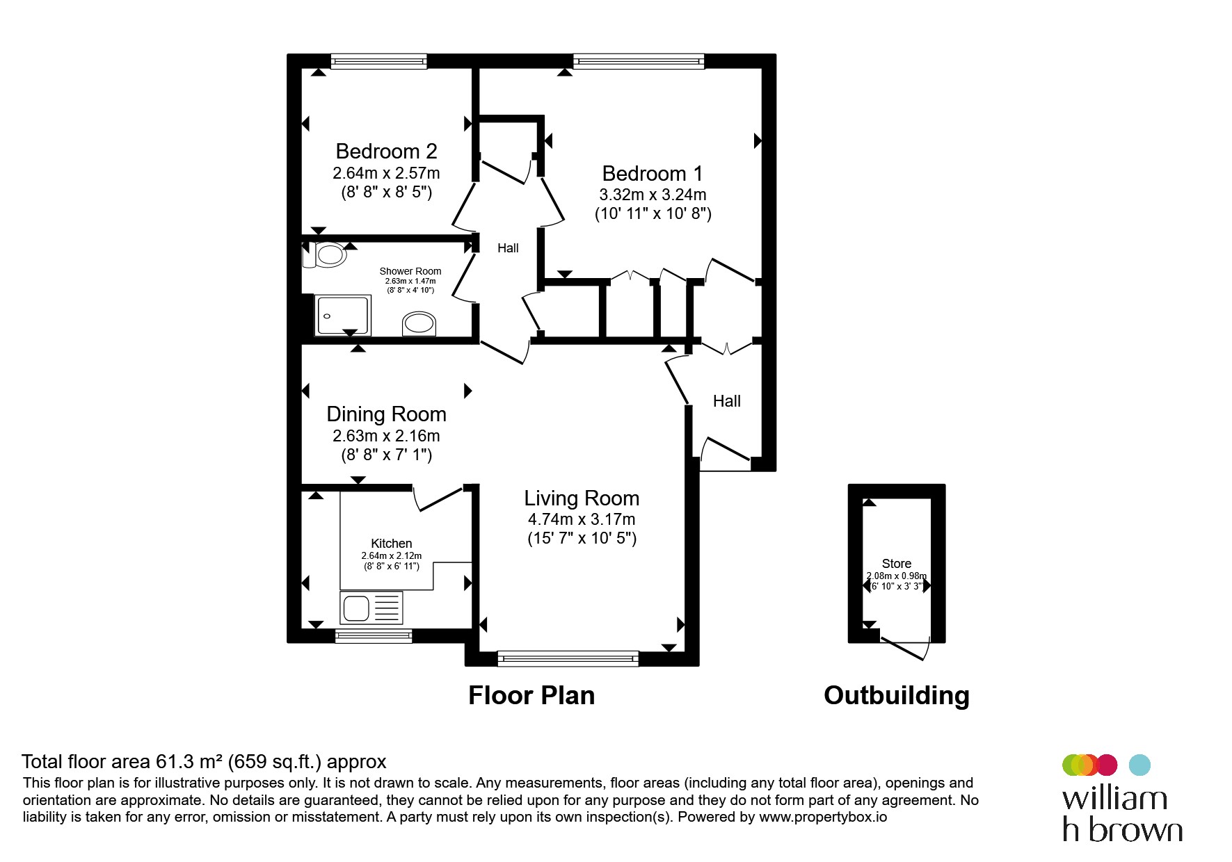 35, The Moorlands, Leeds floorplan