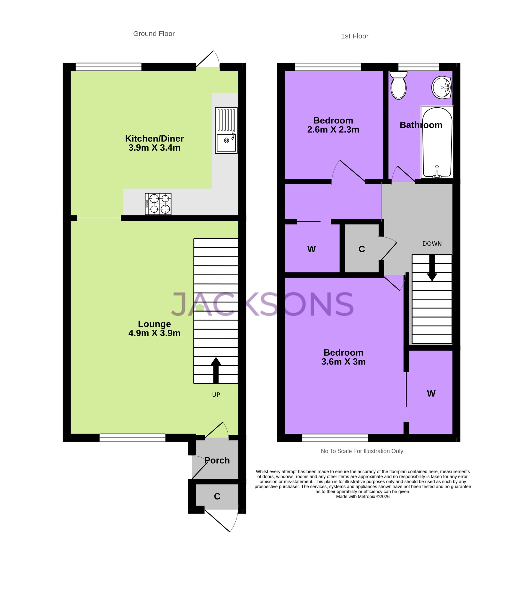 27 Middleton Close, Rainham, Kent floorplan