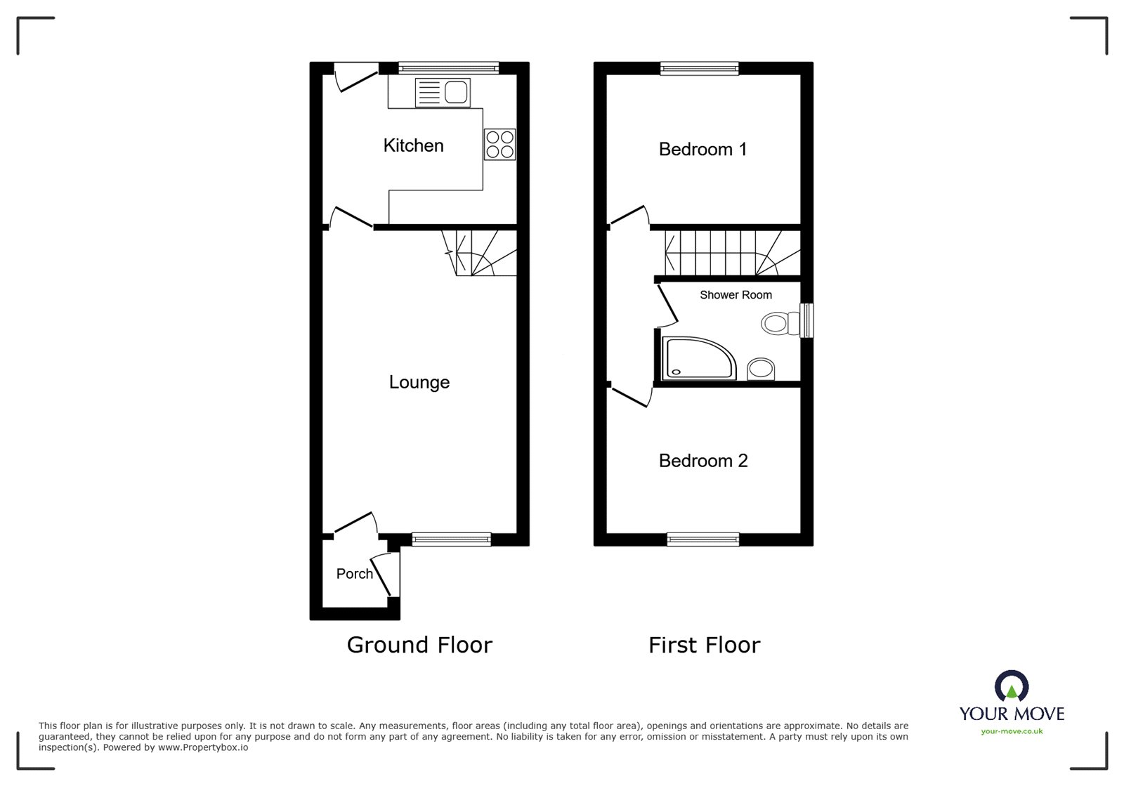 31, Brookside, Nuneaton floorplan