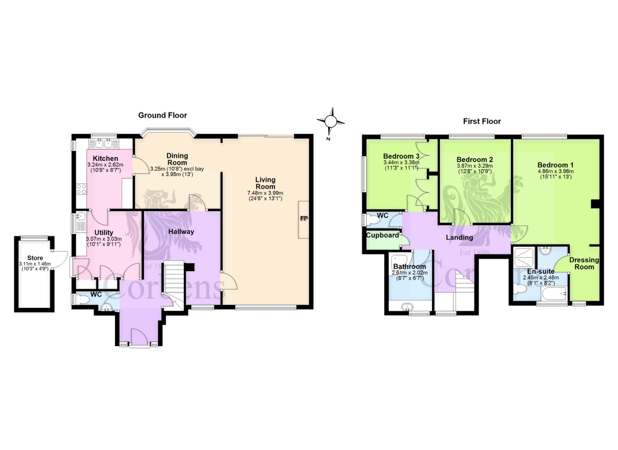 5 Gannetts Park, Swanage floorplan