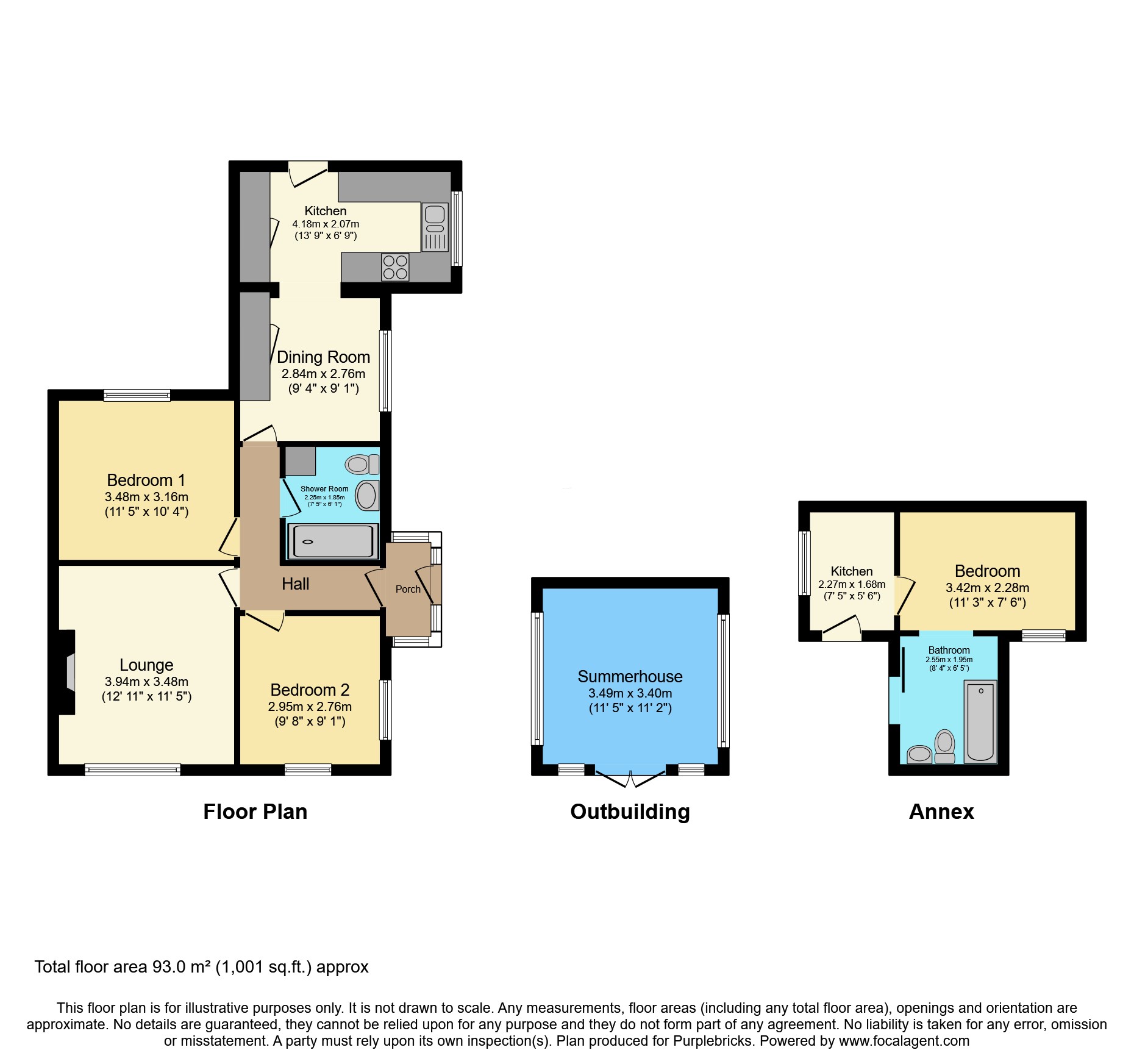 70, Oaklands Road, Wrexham floorplan