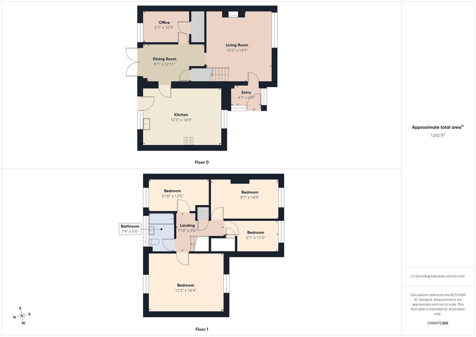 152, Linnet Drive, Chelmsford floorplan