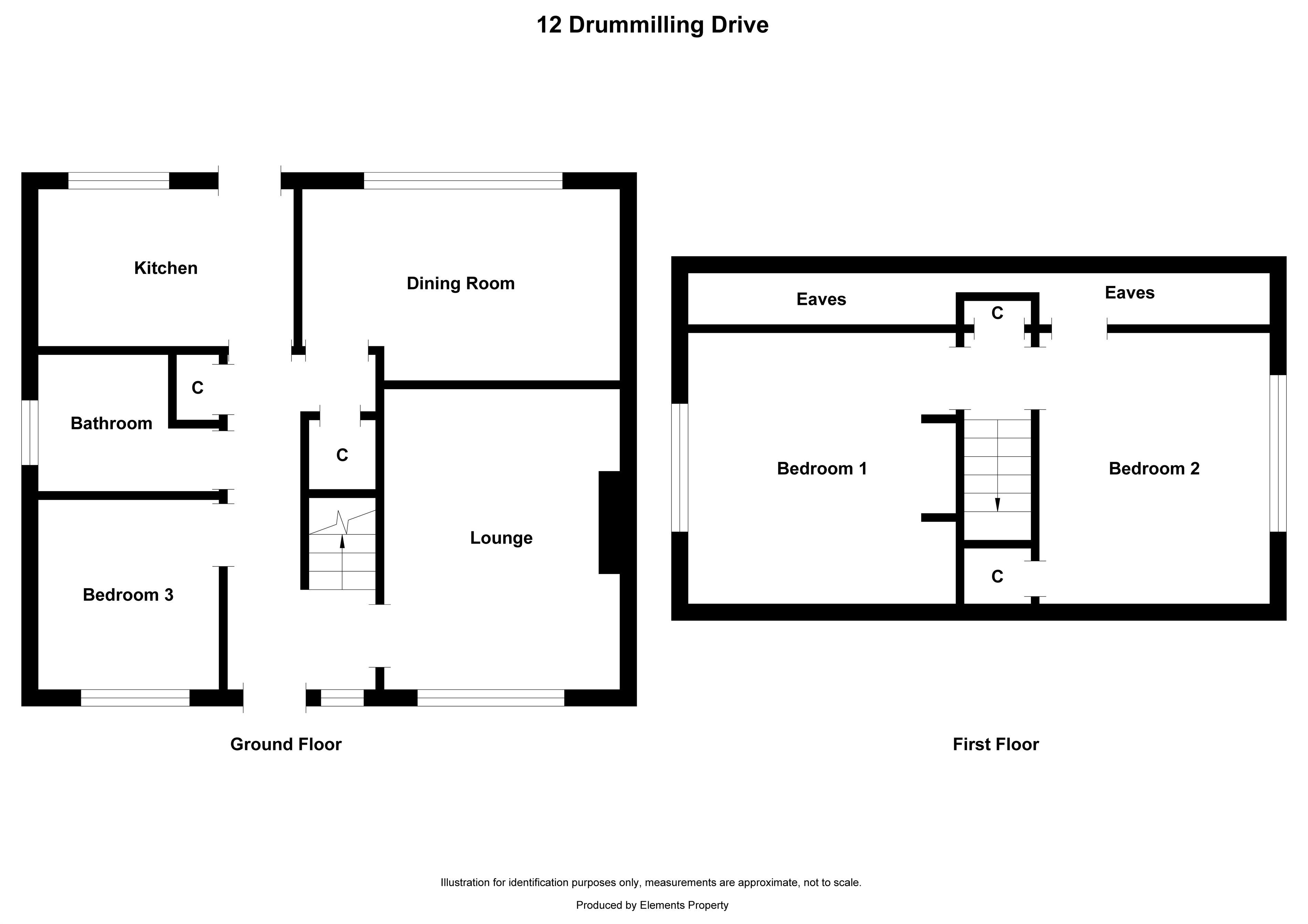 12, Drummilling Drive, West Kilbride floorplan