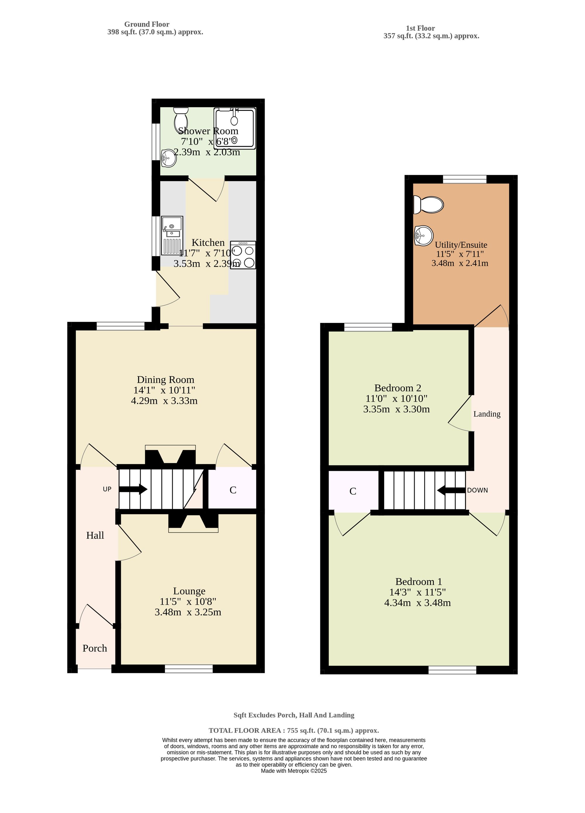 10 Briston Road, Melton Constable floorplan