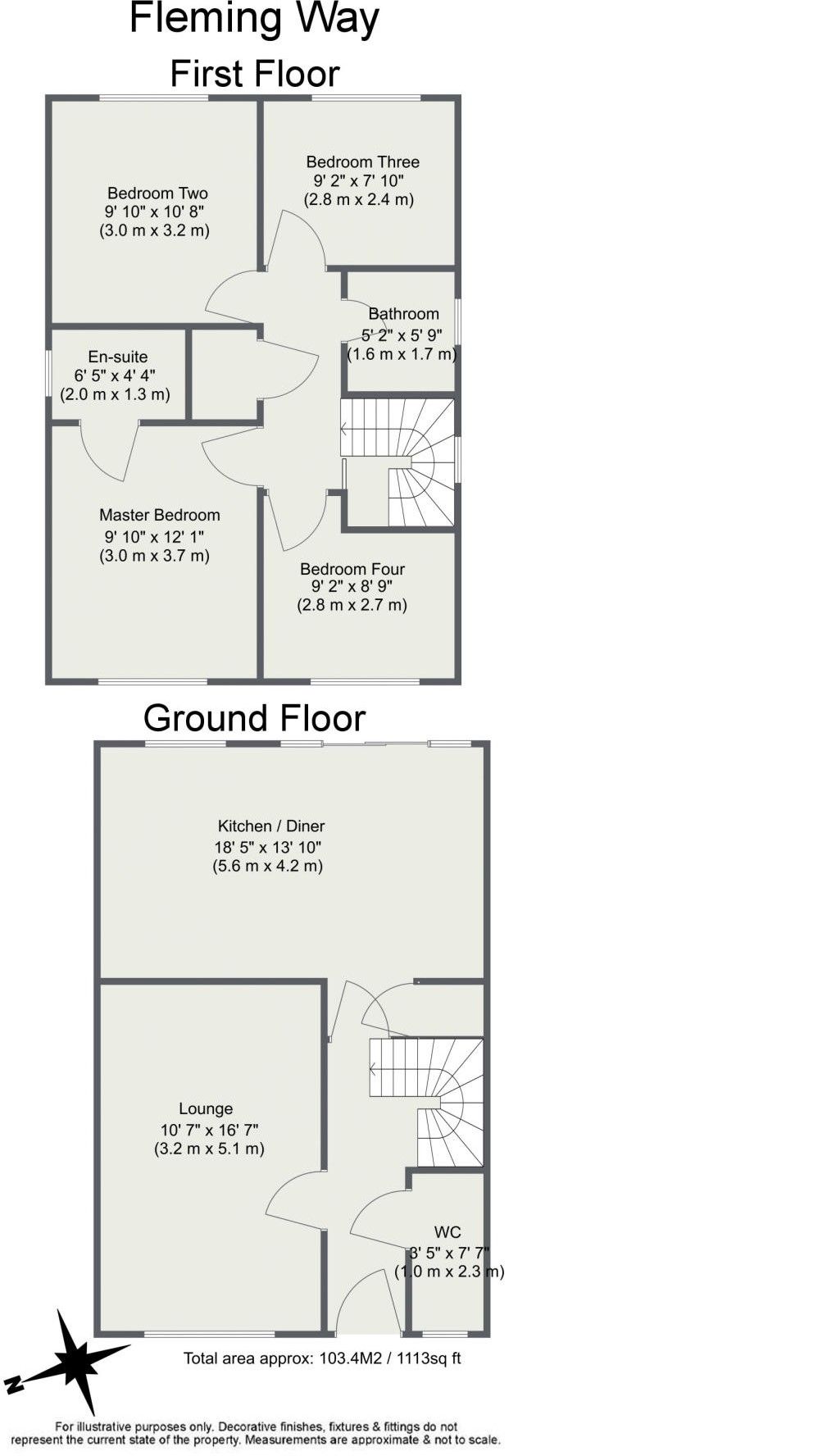 19, Fleming Way, Birmingham floorplan