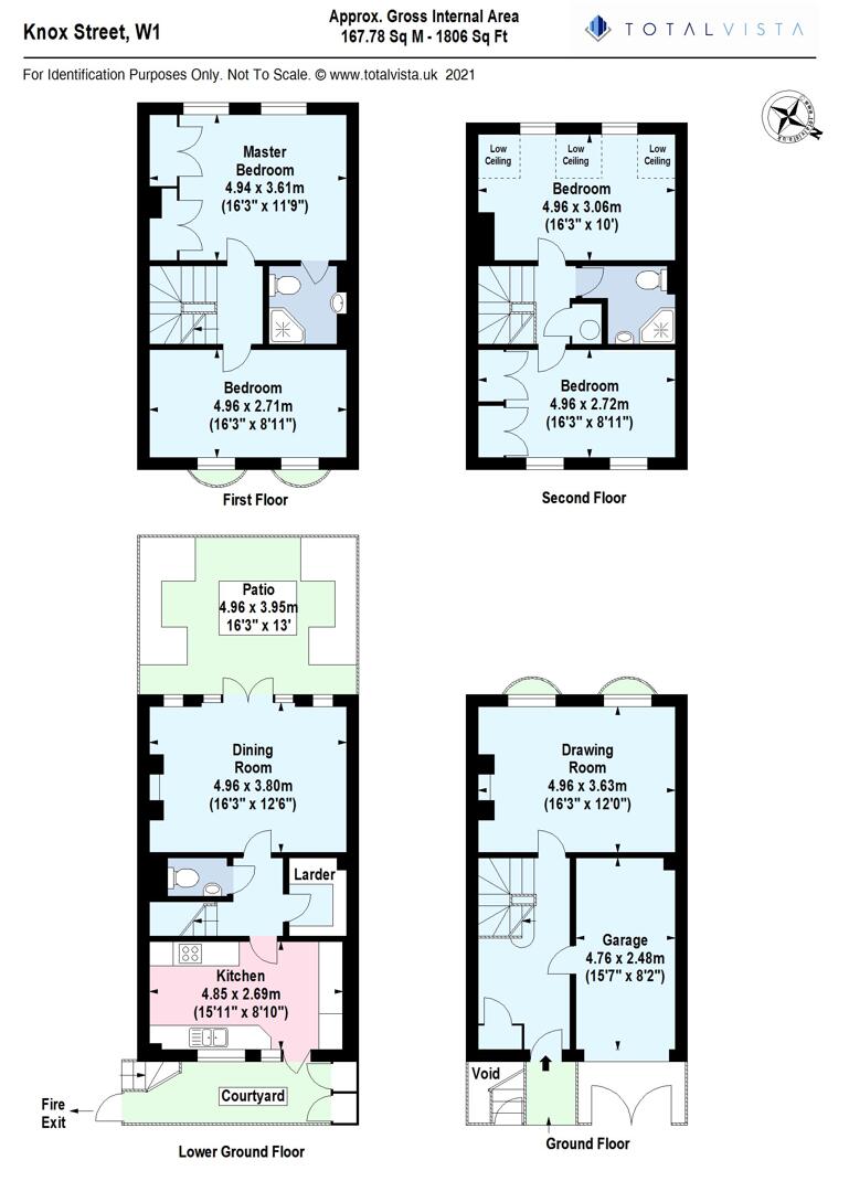 8, Knox Street, London floorplan