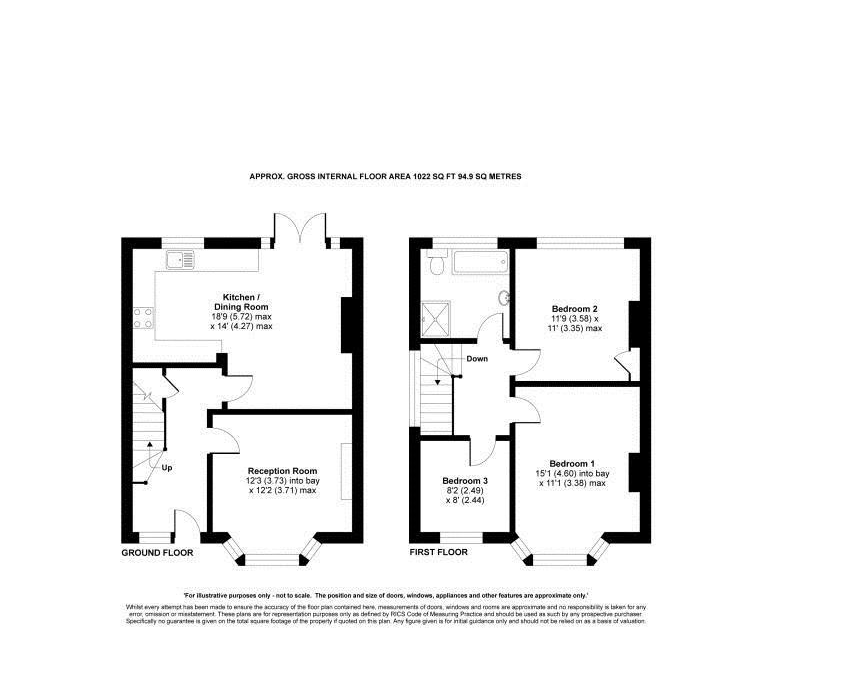 38, The Gardens, Harrow floorplan