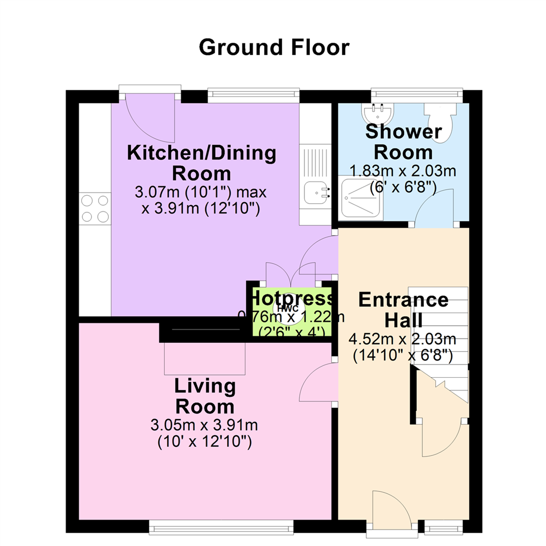 34, Croob Park, Ballynahinch floorplan