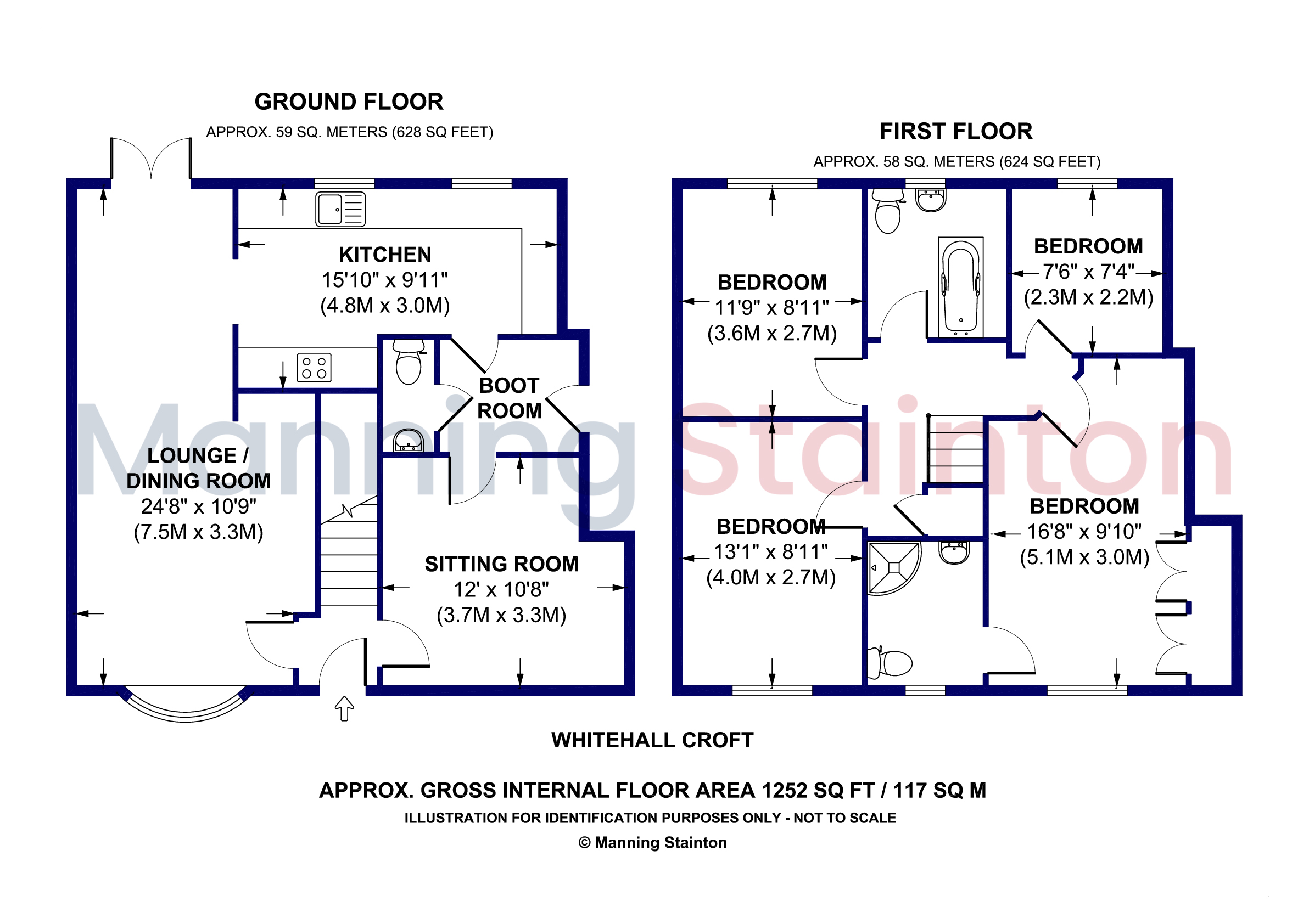 47, Whitehall Croft, Leeds floorplan
