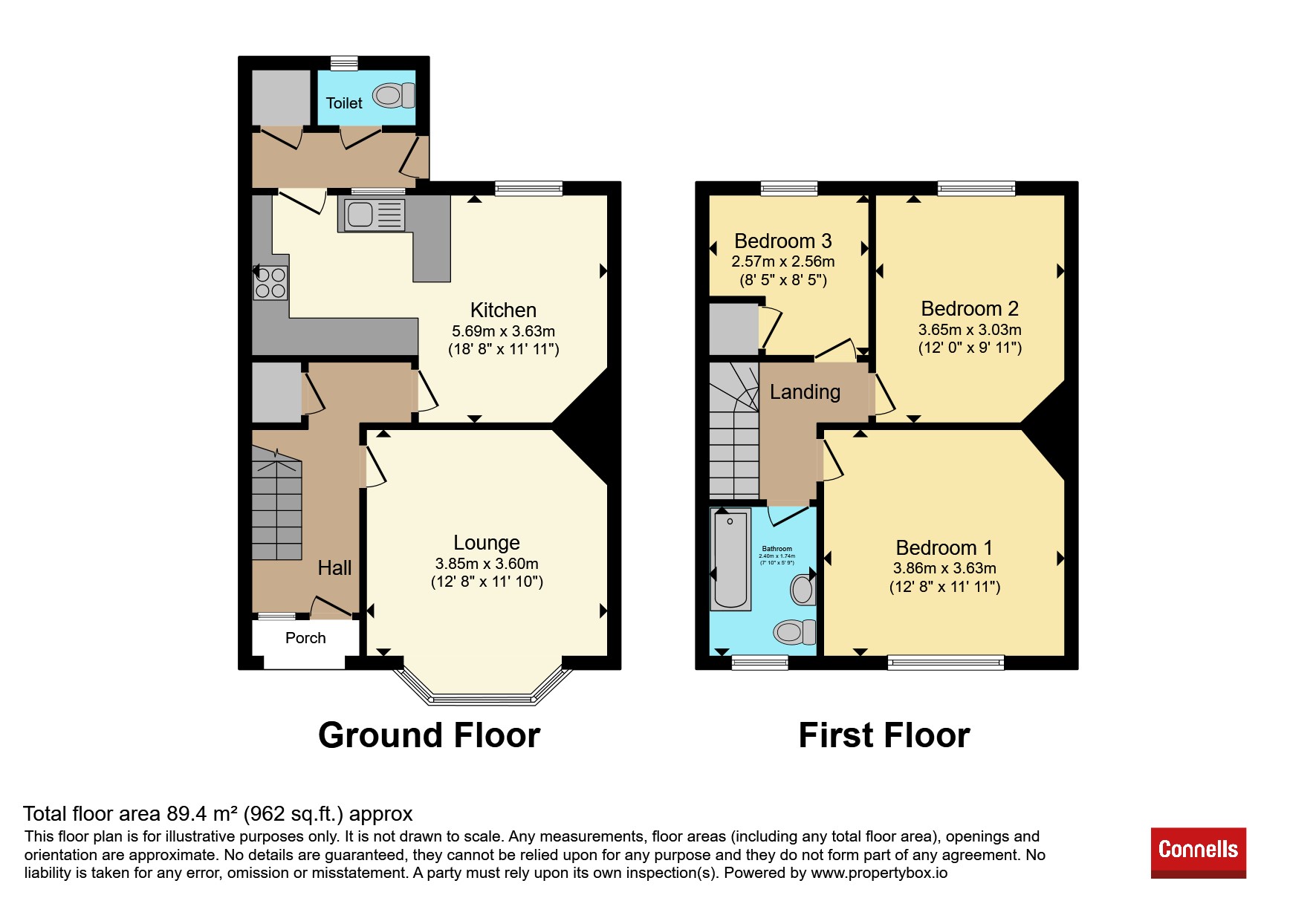 Westfield Road, Southampton floorplan