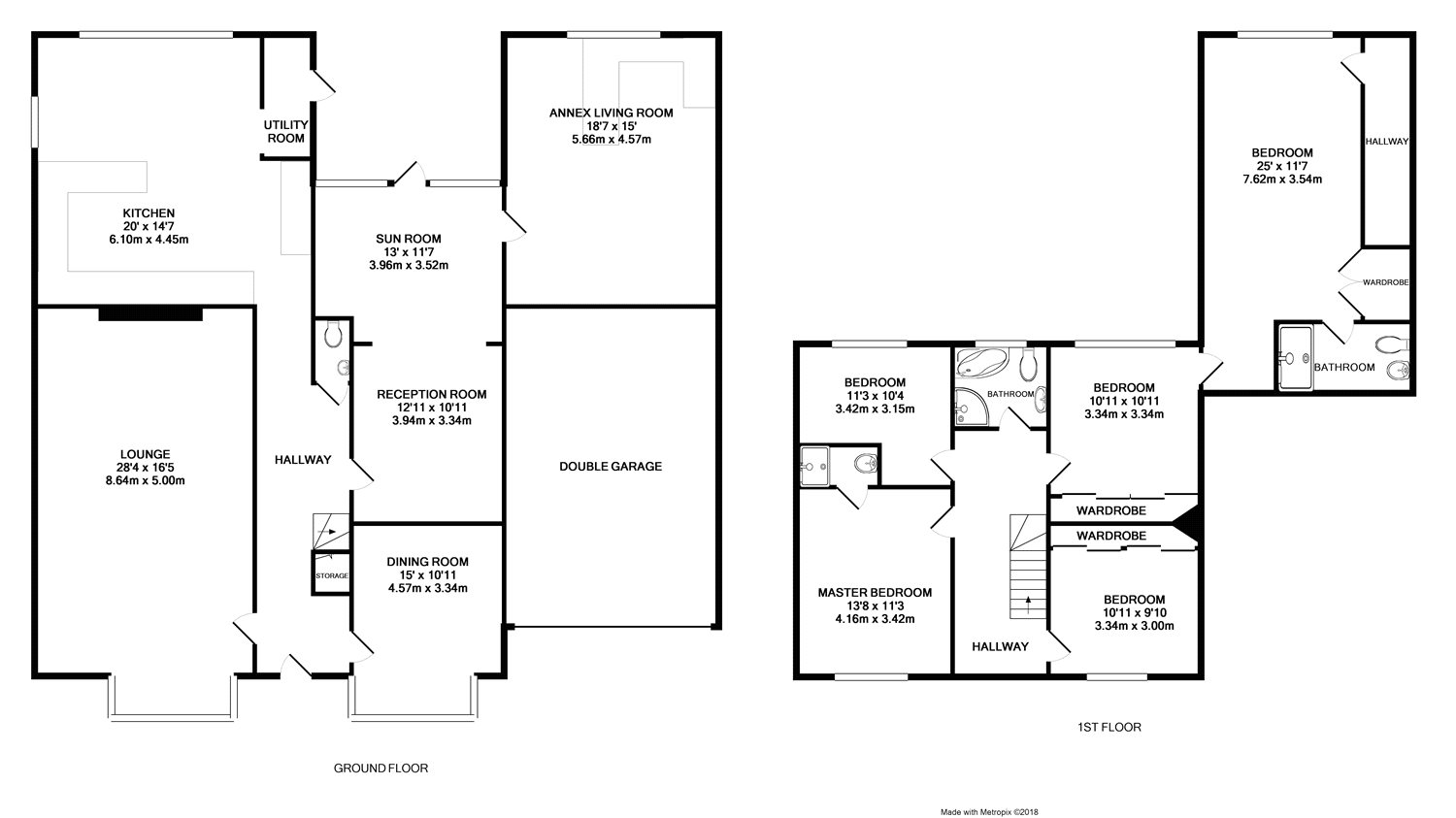 5 Bedrooms Detached house for sale in North Lane, Rustington, Littlehampton BN16