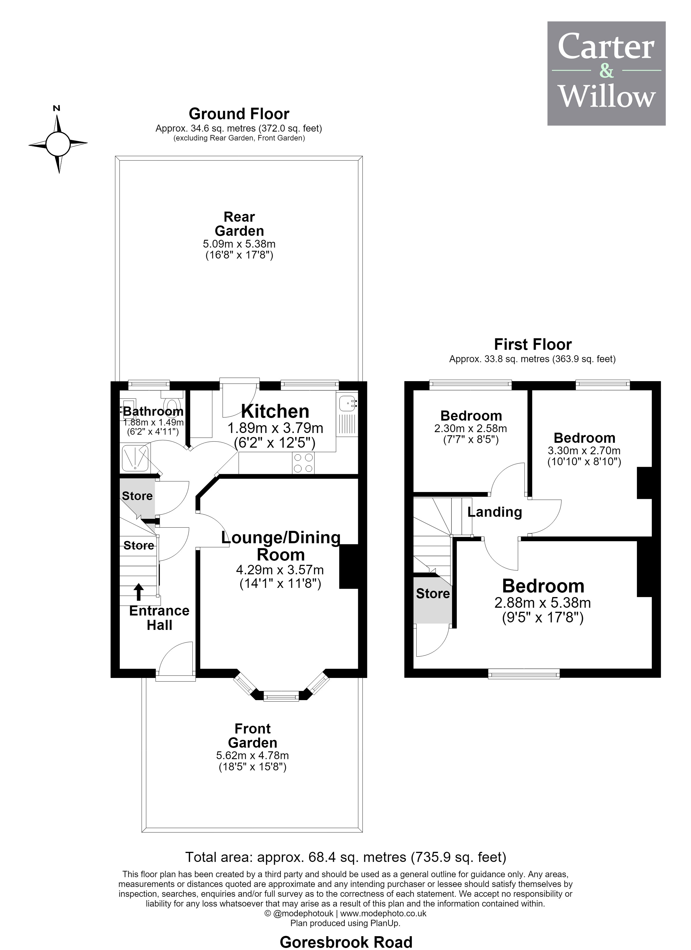 362, Goresbrook Road, Dagenham floorplan