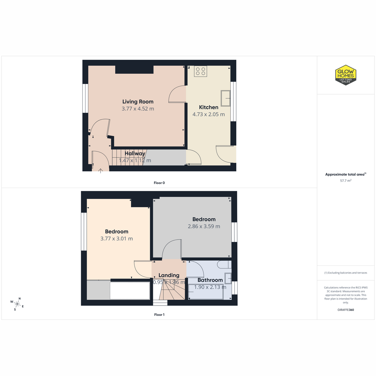 70, St Margarets Avenue, Dalry floorplan