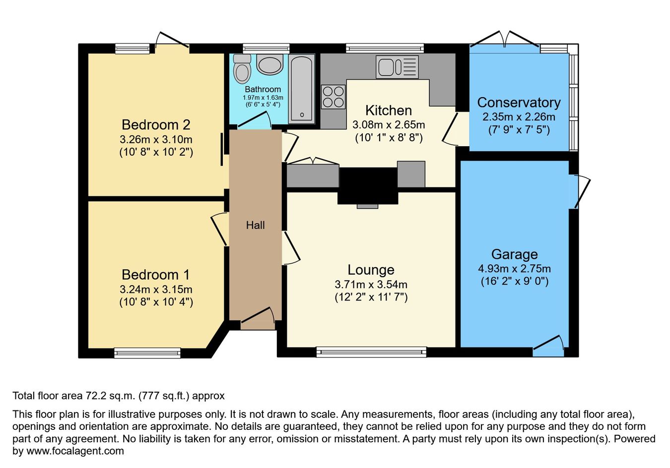 87, Wasdale Park, Seascale floorplan