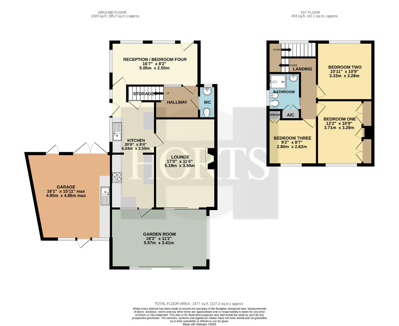32, Larkhall Lane, Northampton floorplan