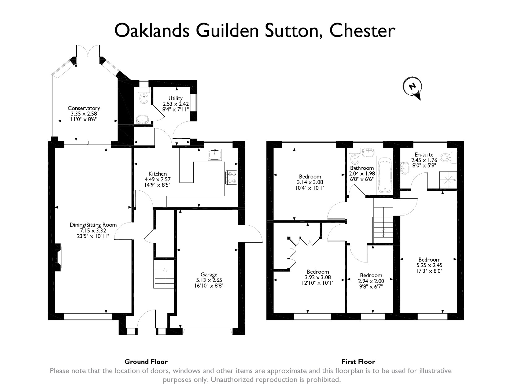 4 Bedrooms Detached house to rent in Oaklands, Guilden Sutton, Chester CH3