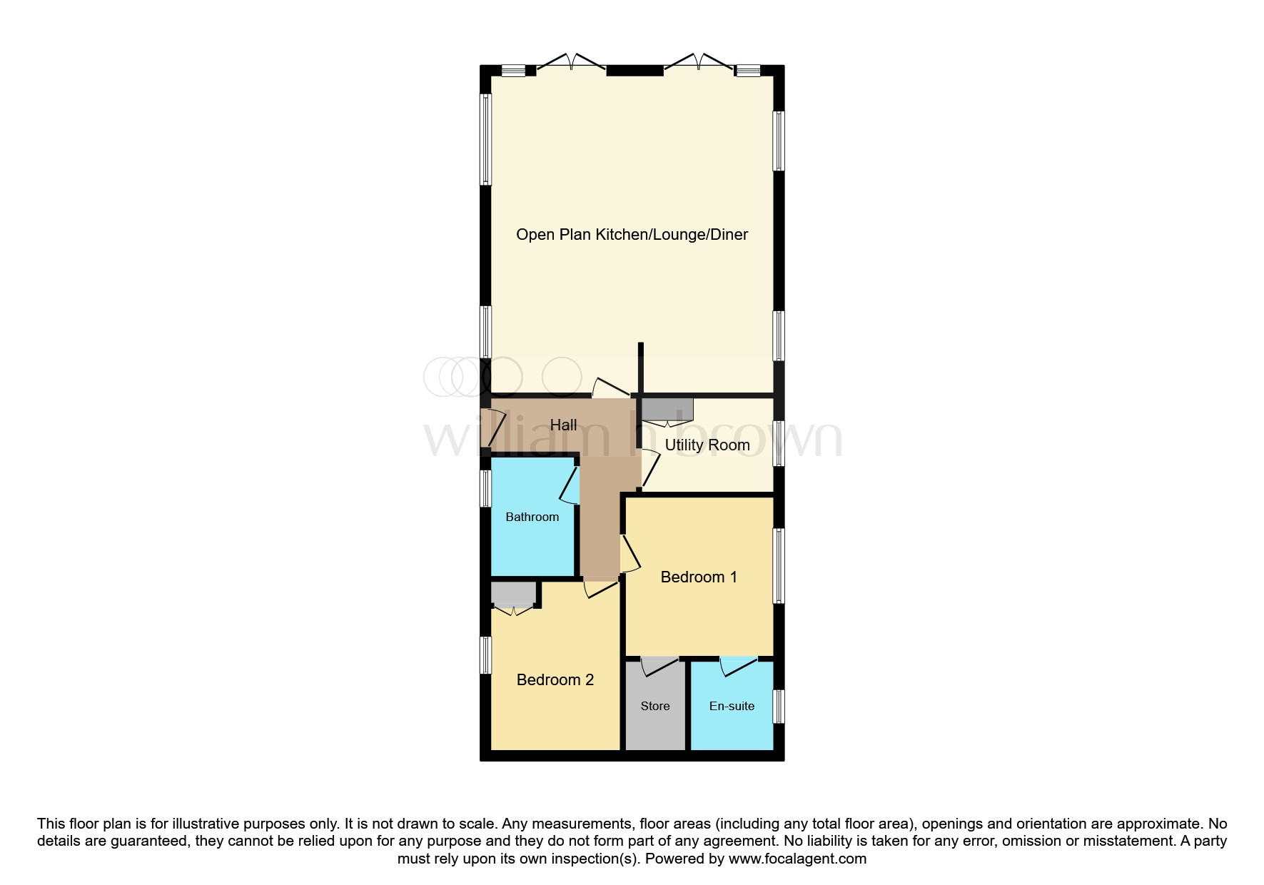 9, Wentworth Drive, Kirkgate, Wisbech floorplan