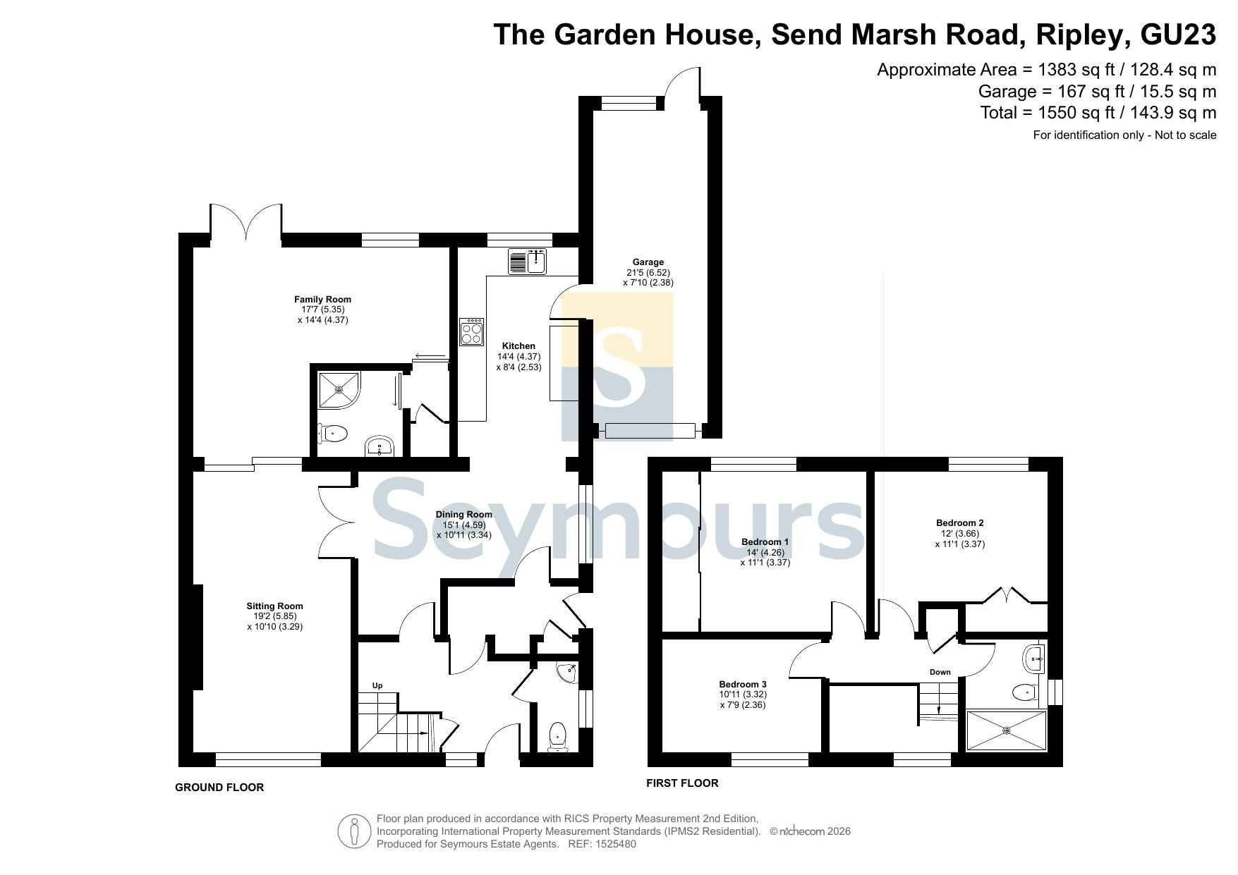 The Garden House,, Send Marsh Road, Surrey floorplan