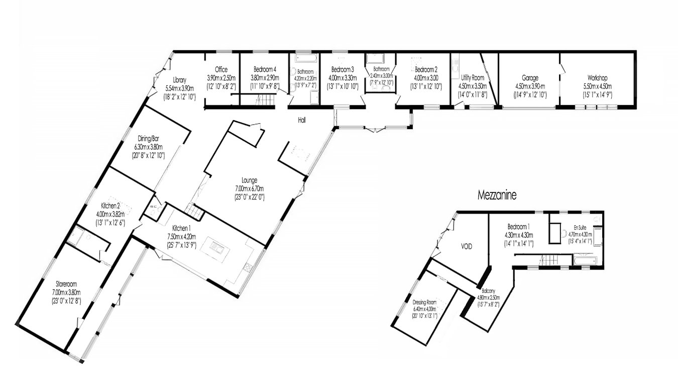 The Steading, Blairgowrie floorplan