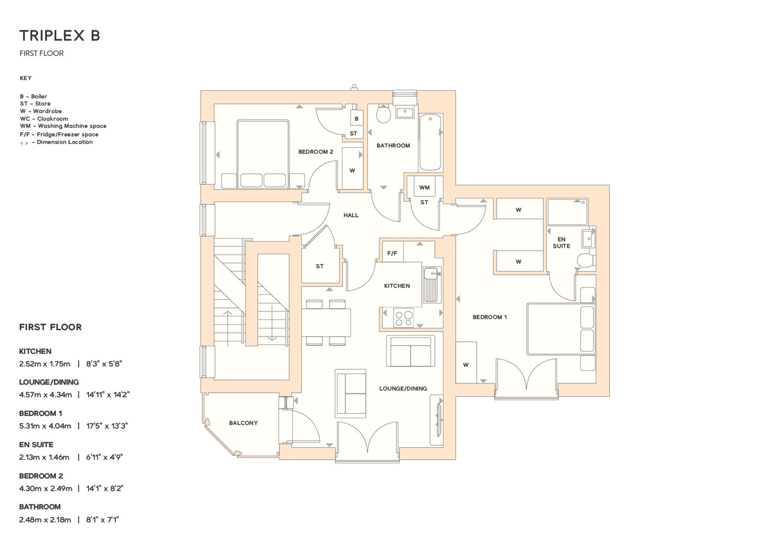 30, Sanger Walk, Cambridgeshire floorplan